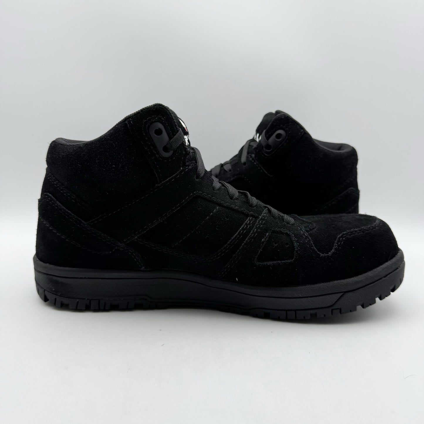 Airwalk Womens Mongo Mid CT Work Sneakers US 9 D EU 41.5 Black ST EH NIB