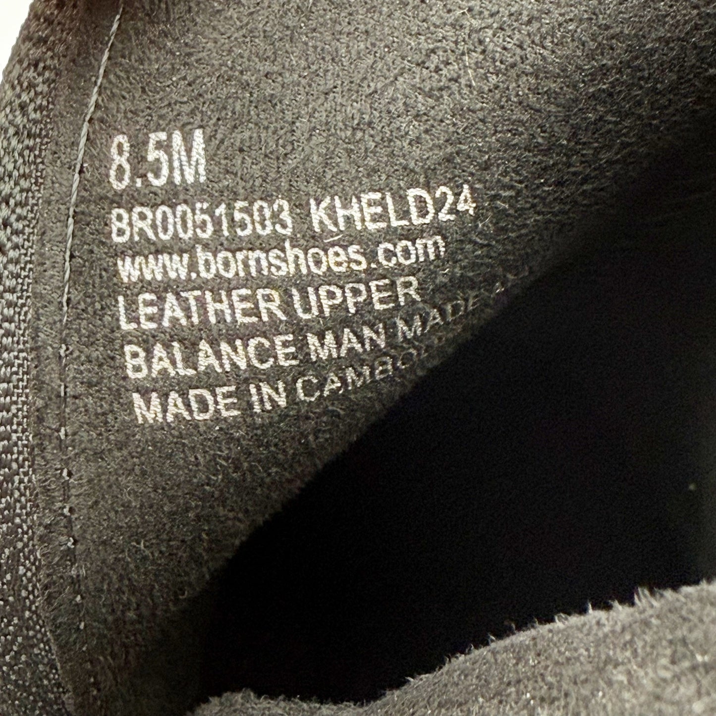 Born Womens Olivia Ankle Booties US 8.5 M EU 39 Black Leather NIB