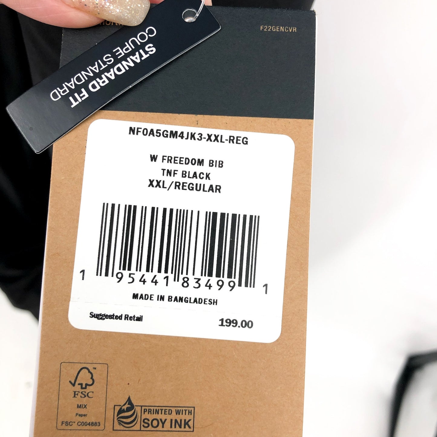 THE NORTH FACE Women's Women's Freedom Insulated Bib XXL Black Waterproof NWT