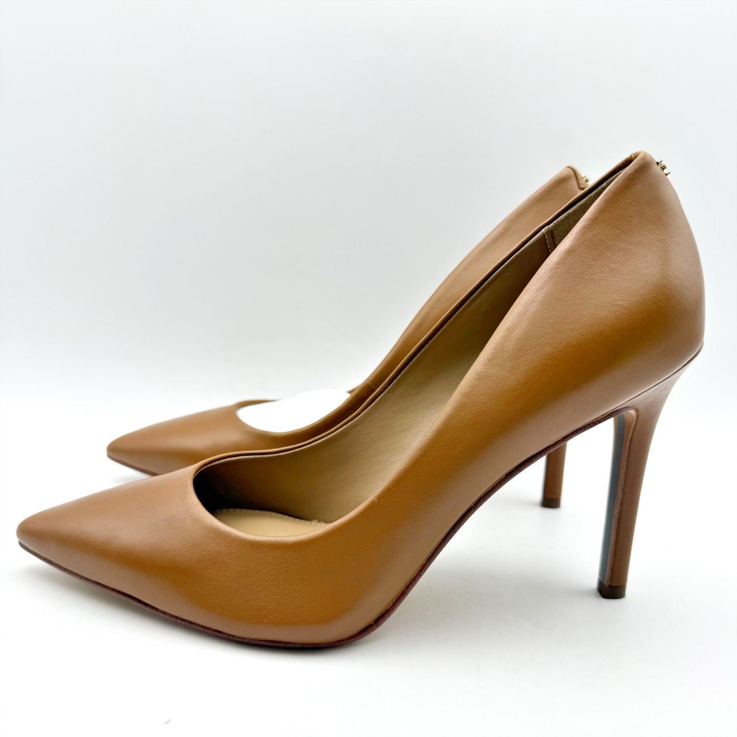Sam Edelman Womens Hazel Point Toe Pumps US 5.5 M Brown Leather Stiletto NIB