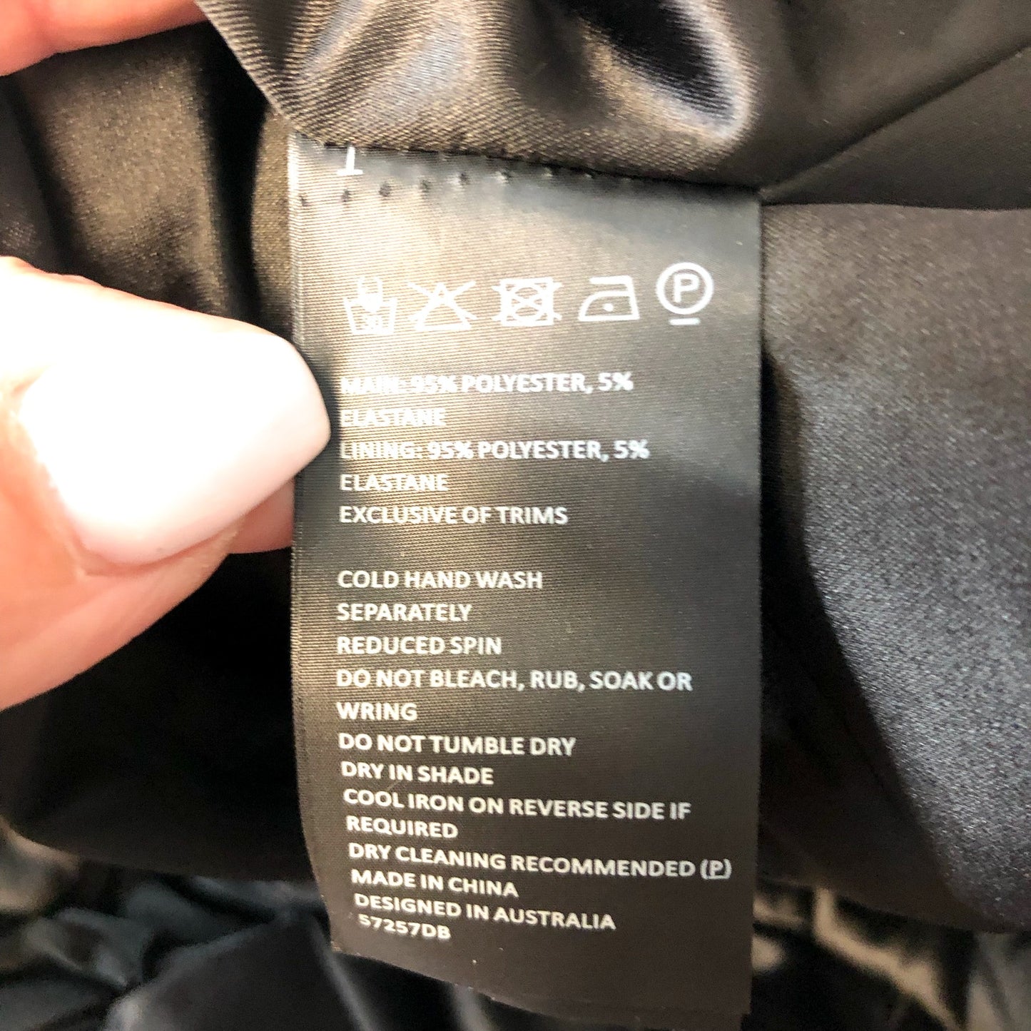 BARDOT Women's Marion Mini Dress US 8 Black Ruched Long Sleeve NWT