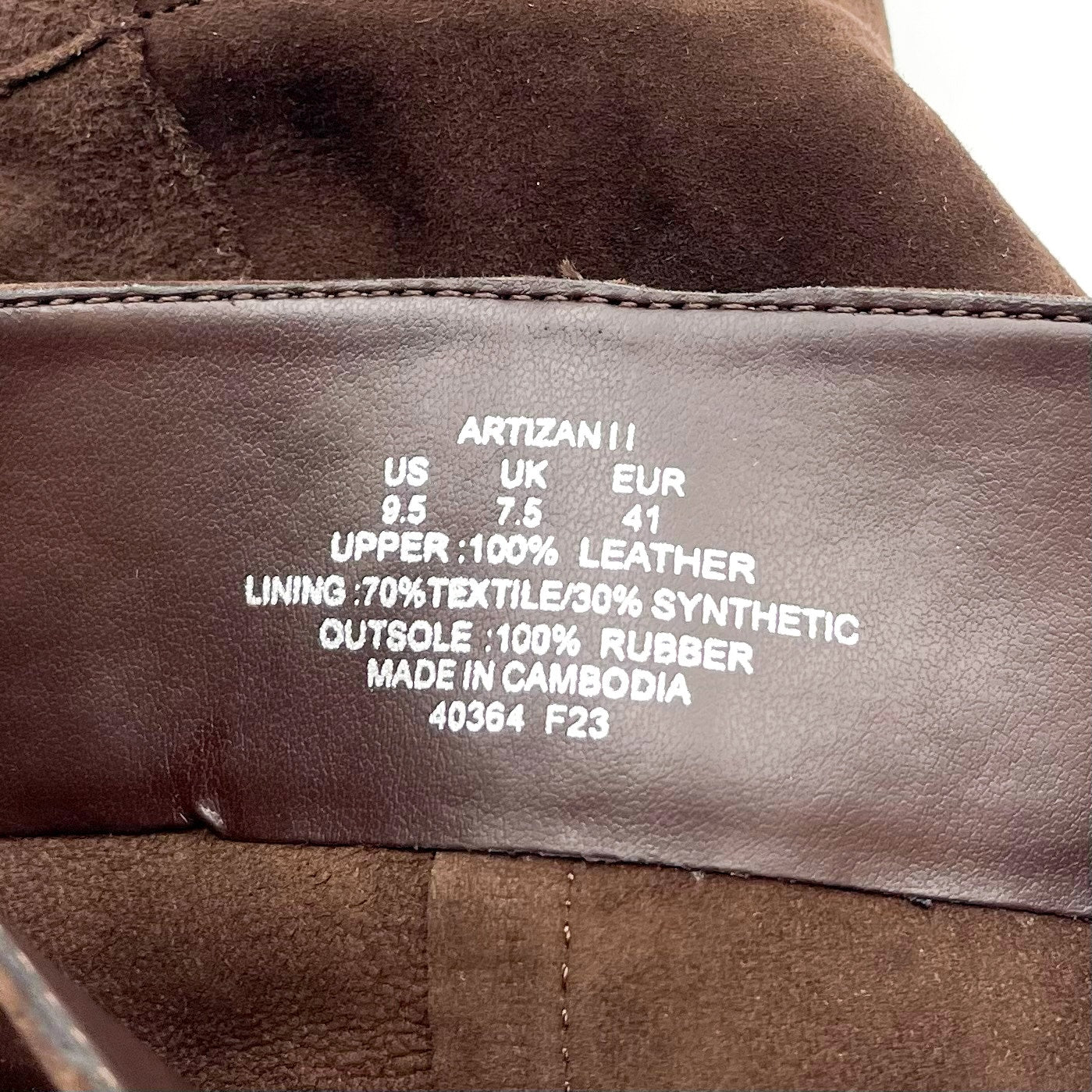 Lauren Ralph Lauren Artizan II Mid Calf Boots US 9.5 B EU 41 Brown Suede NWOB