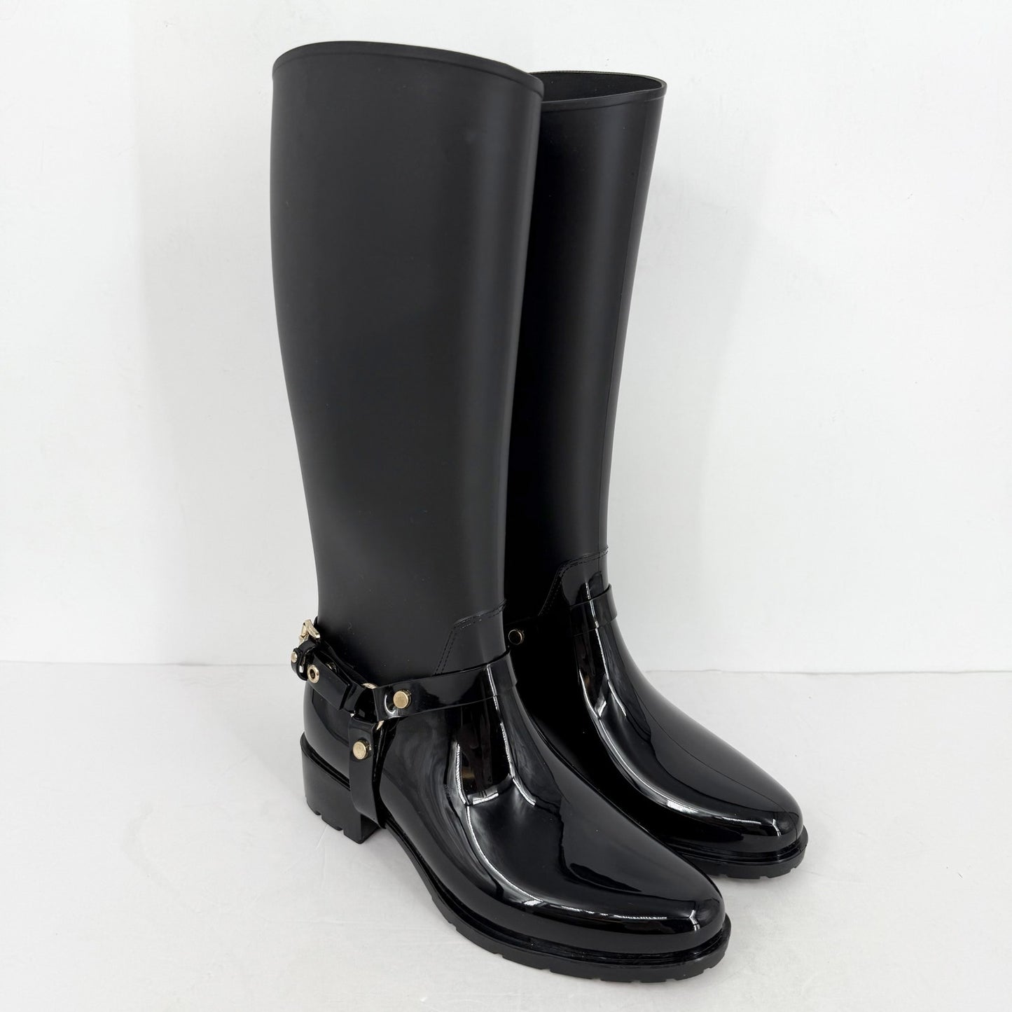 Dolce Vita Womens Cloudy Knee High Boots US 9 Black Waterproof NIB