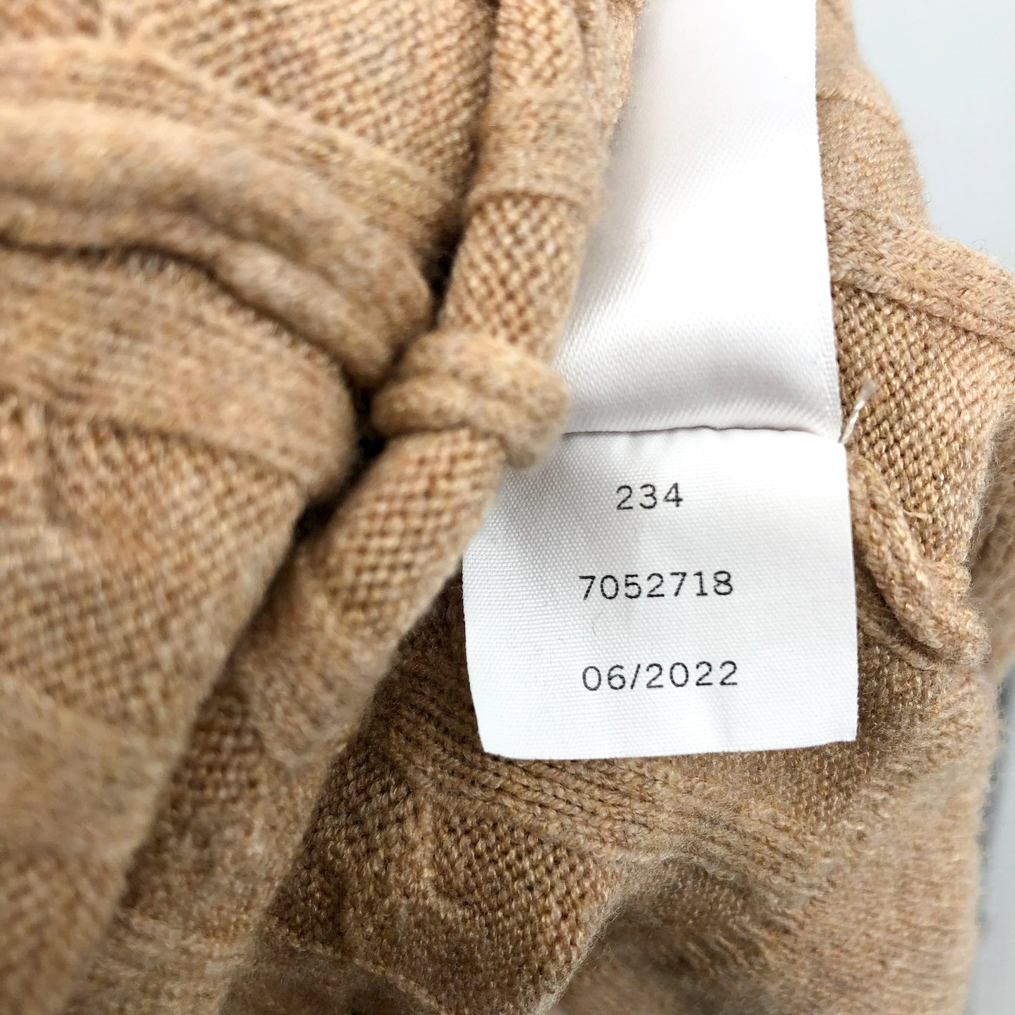 CECE Women's Cable Stitch Sweater Dress Medium Tan Mock Neck Long Sleeve NWT