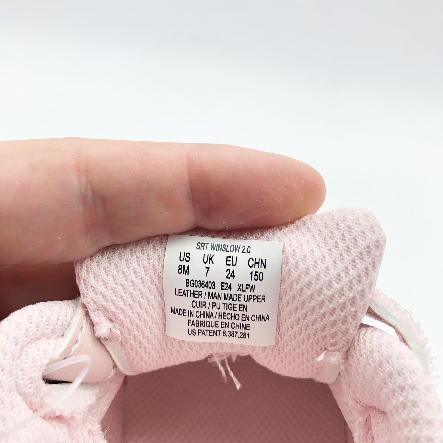 Stride Rite Girls SRT Winslow 2.0 Sneaker Size 8 Pink Blush Kids Shoe NIB