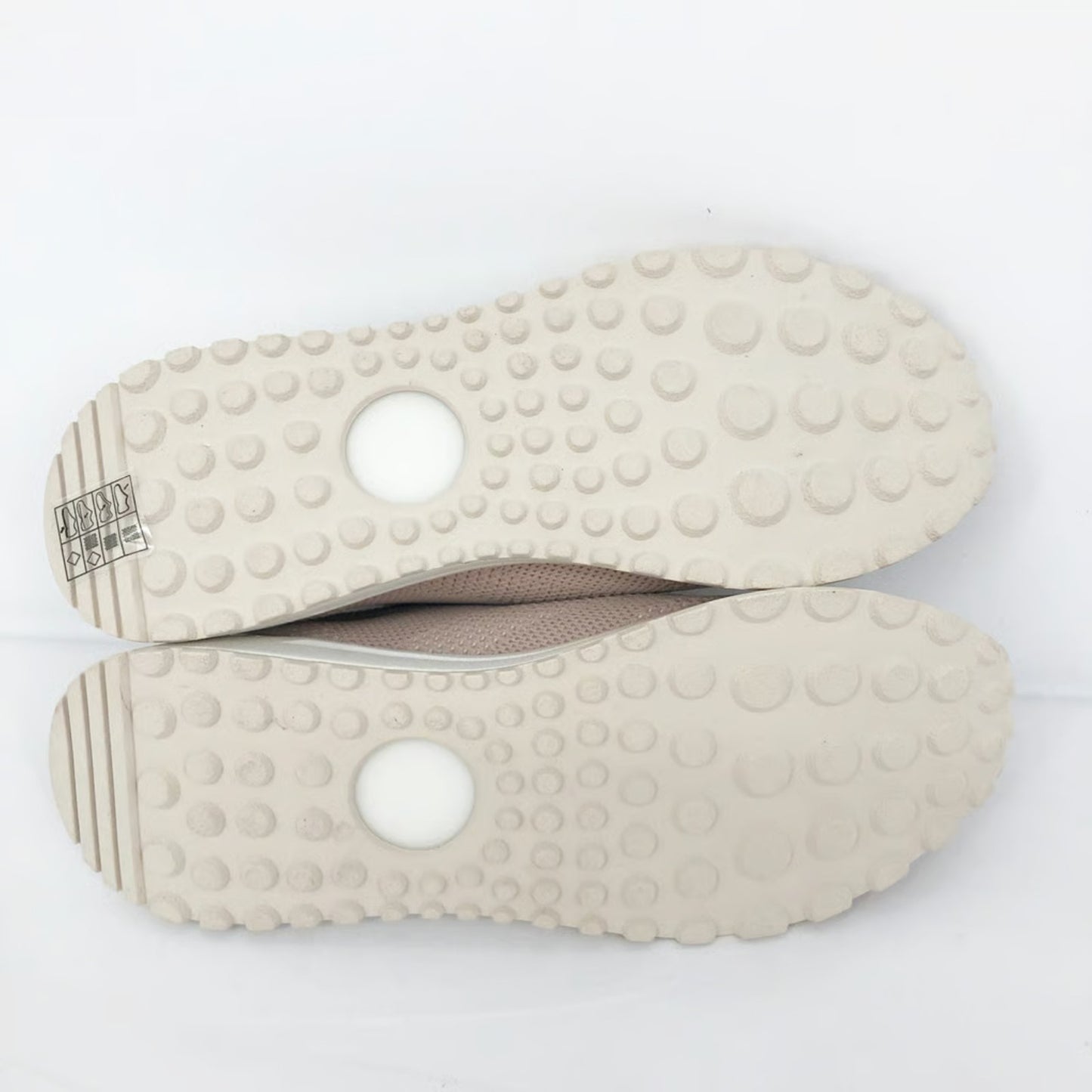 MICHAEL KORS Womens Bodie Mesh Slip-On Sneaker 6 Light Pink Logo Tape NWOB