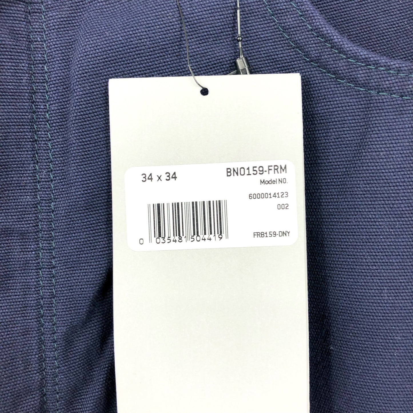 CARHARTT Men's FR Loose Fit Midweight Canvas Utility Pants Navy Blue 34x34