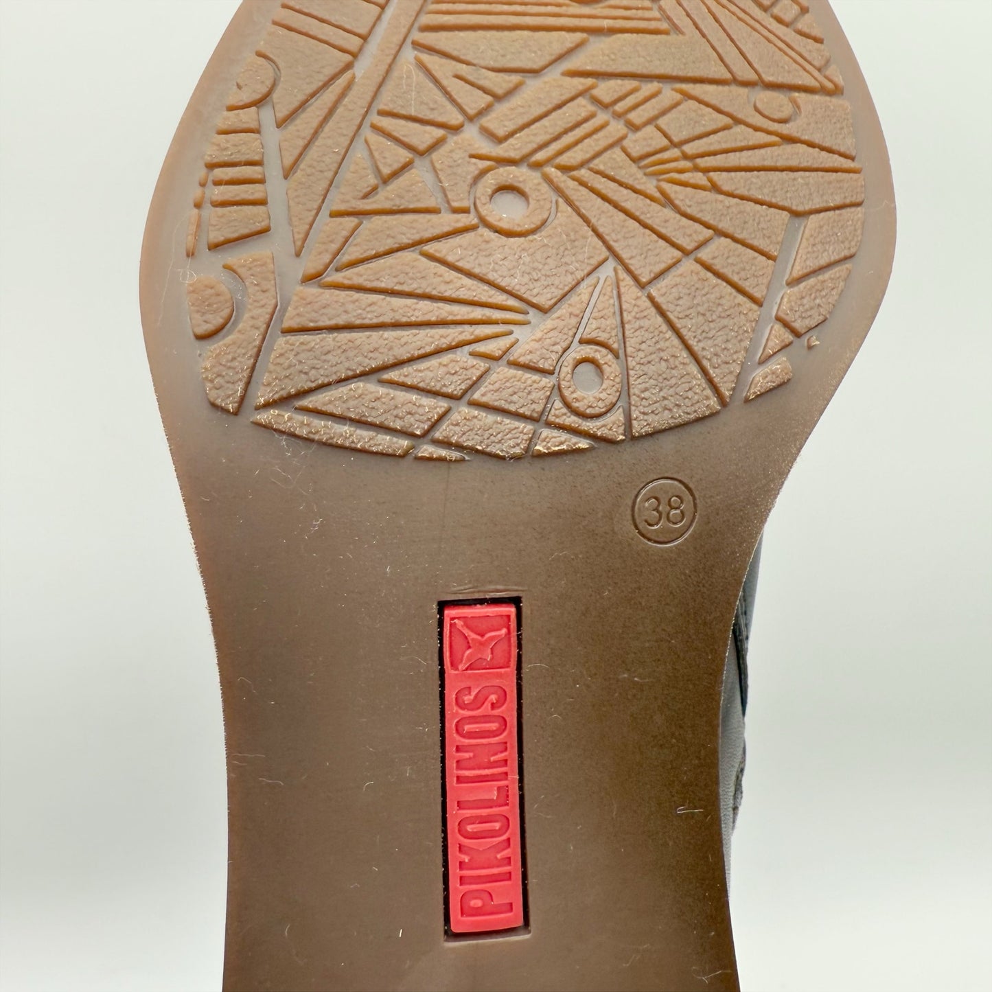 Pikolinos Womens Huesca W8X-8736 Boots EU 38 US 7.5-8 Calfskin Leather Brown