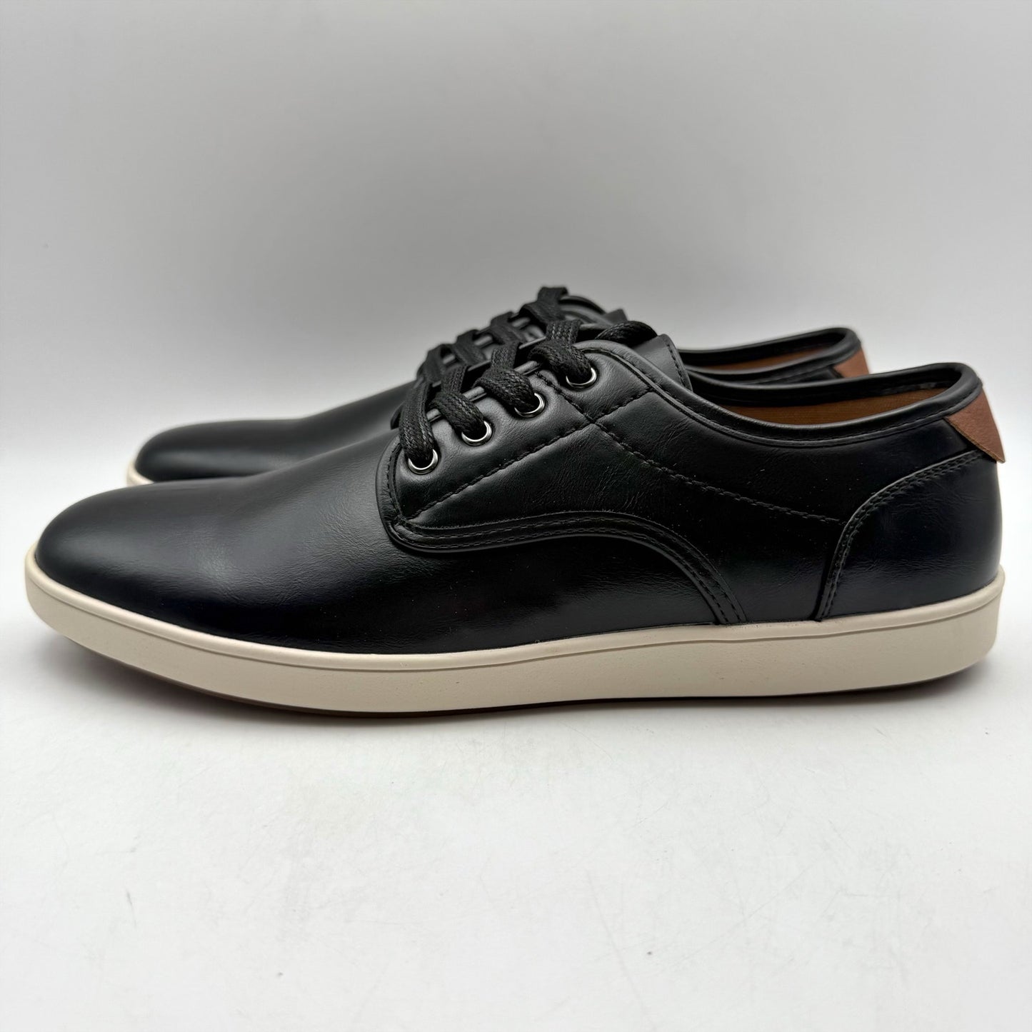 Steve Madden Mens Fenta Casual Sneaker US 10.5 EU 43.5 Black NIB