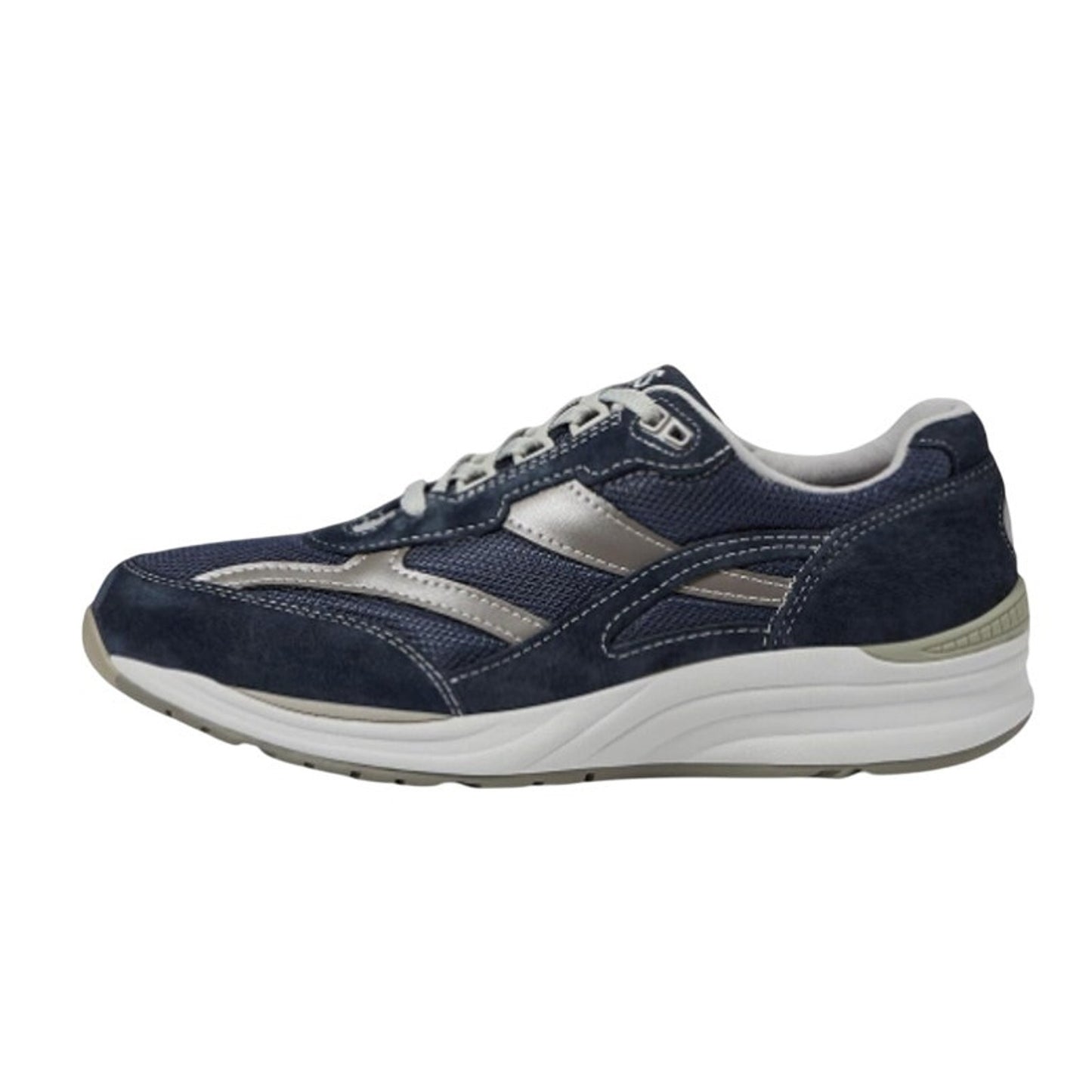 SAS Mens Journey Mesh Sneakers Size US 6.5 M Navy Blue White Suede NIB