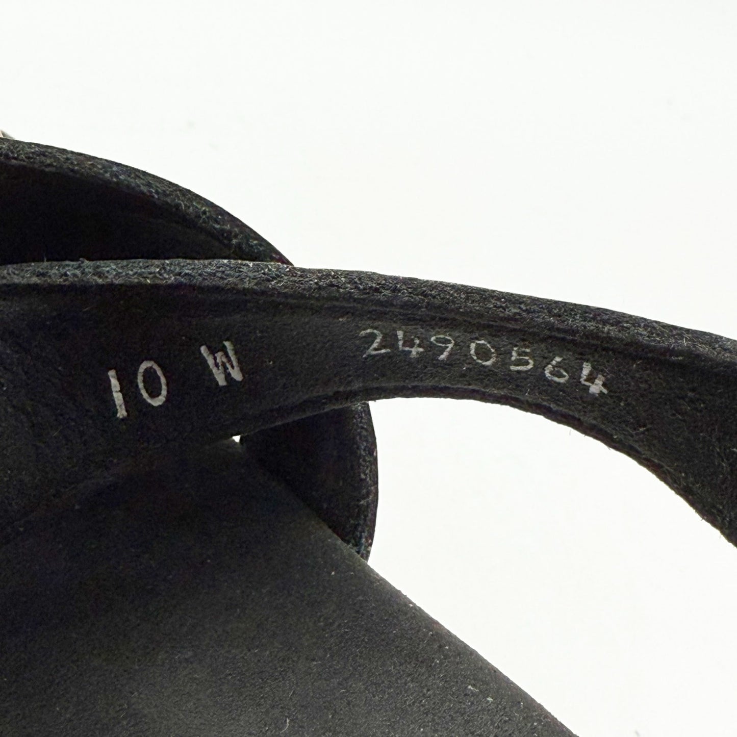 SAS Womens Huggy Adjustable Comfort Sandal US 10 W EU 41.5 Black Leather NIB