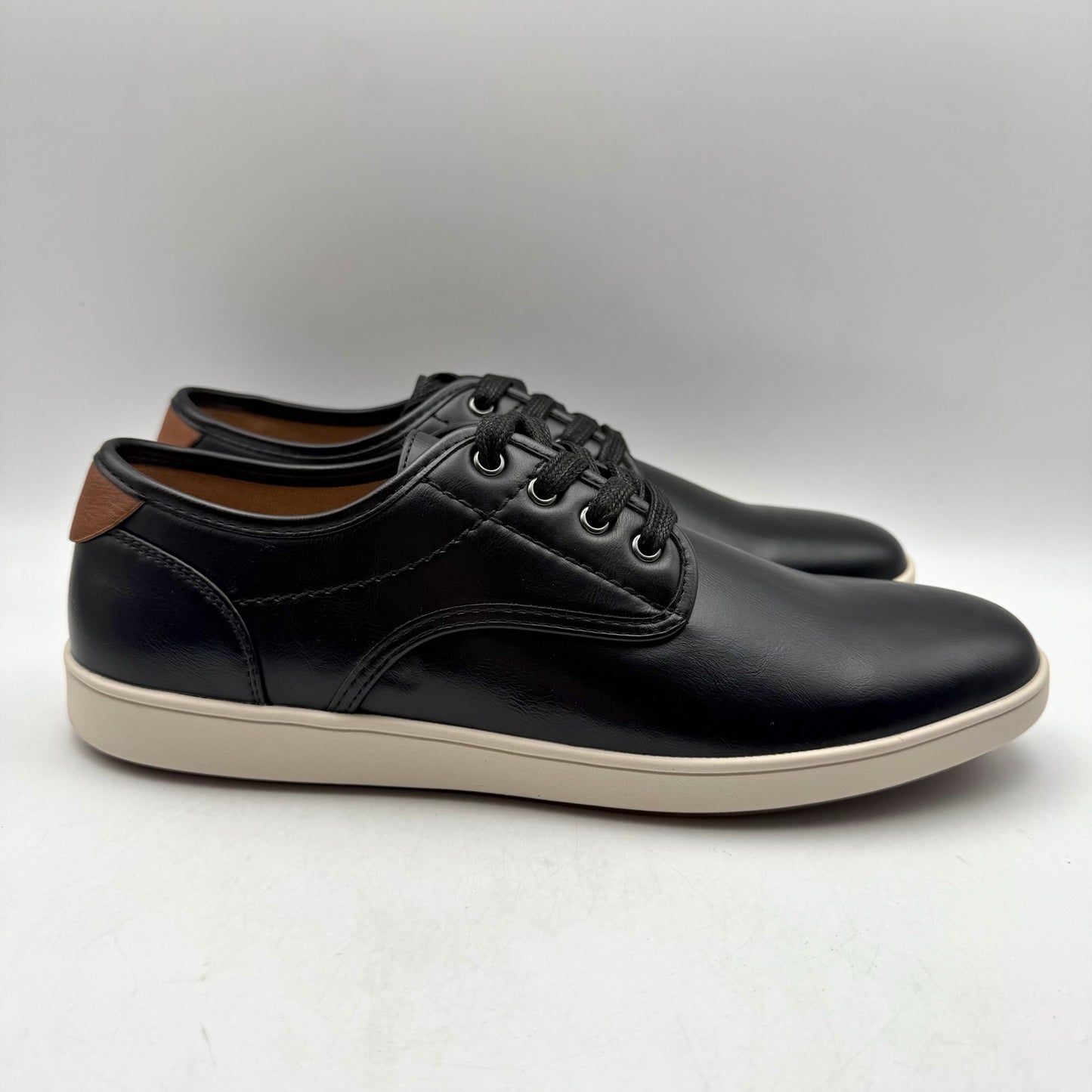 Steve Madden Mens Fenta Casual Sneaker US 10.5 EU 43.5 Black NIB