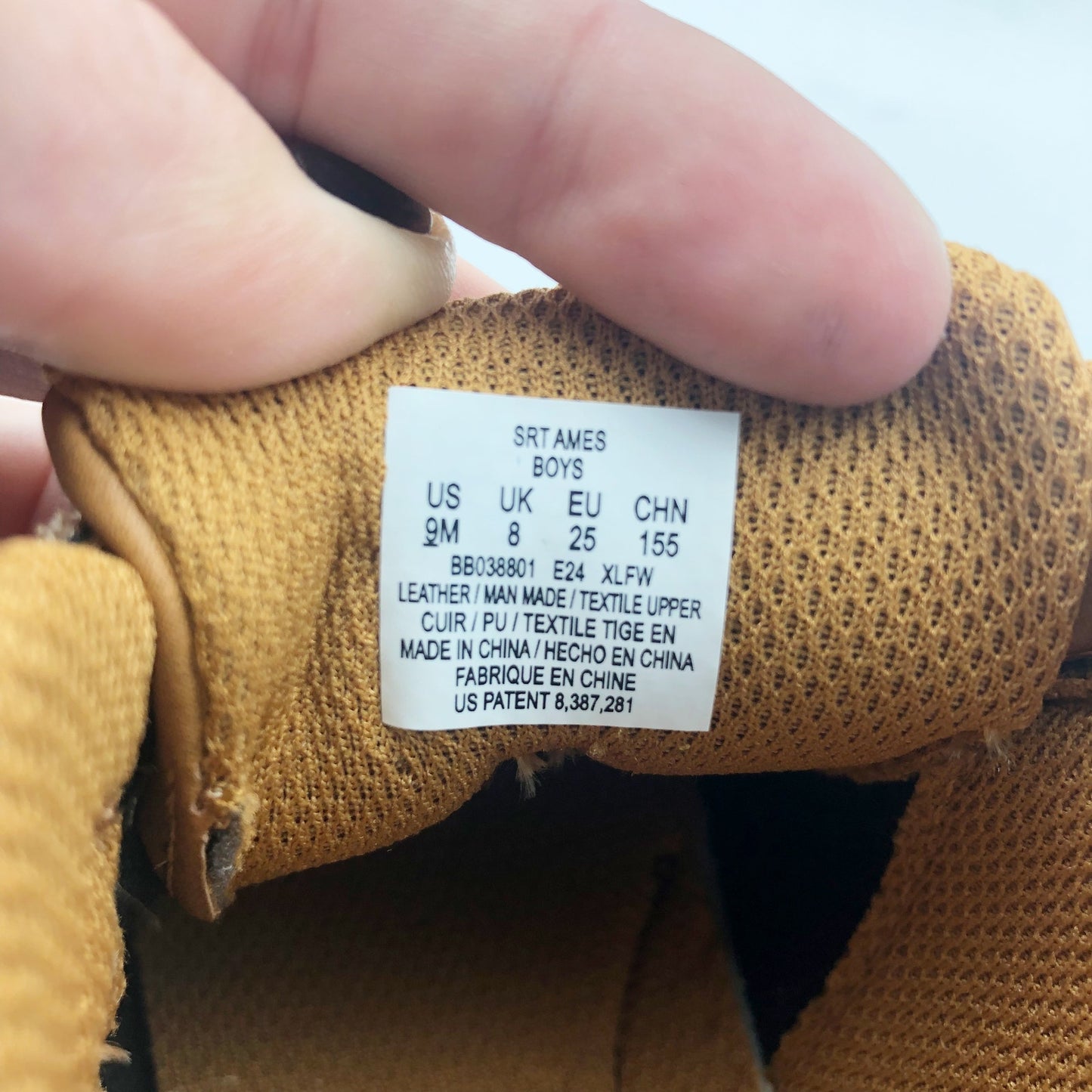 Stride Rite SRT Ames Honey Yellow Boy Boots Size 9 Brown Kids Shoes NIB