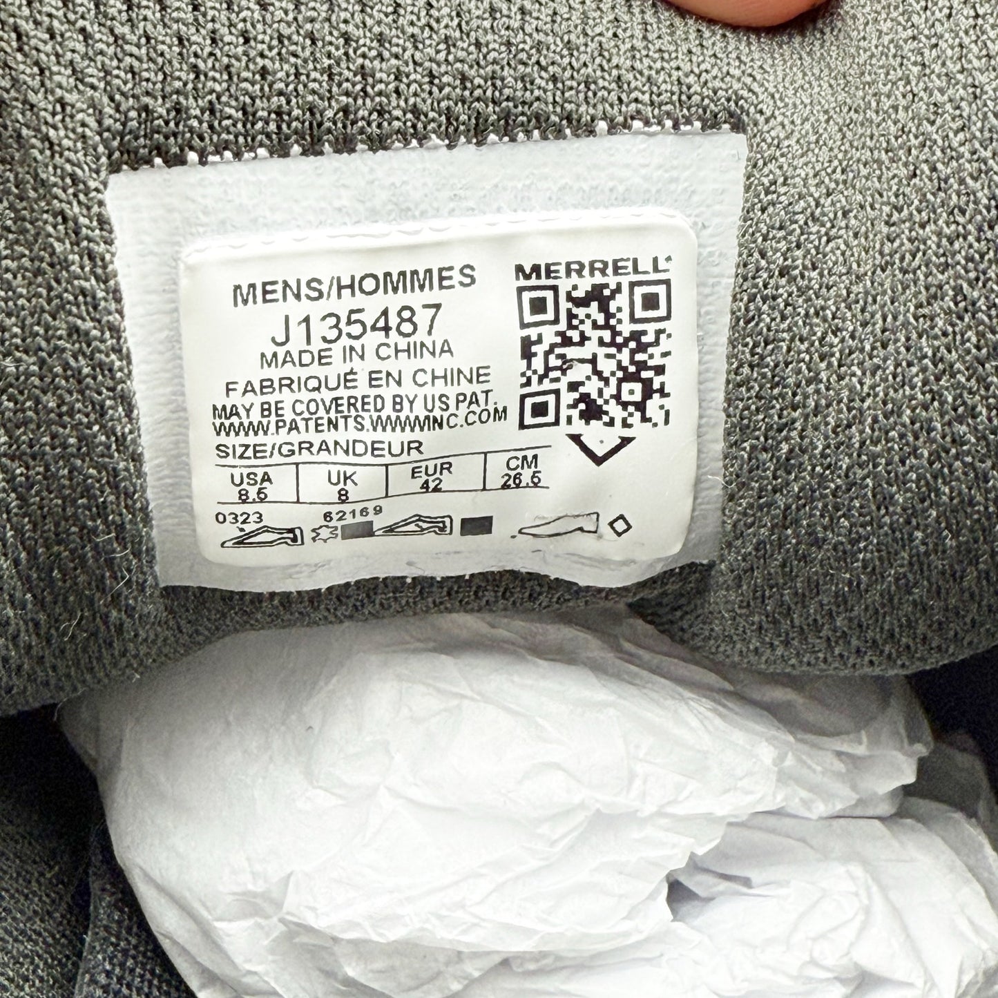 Merrell Mens Accentor 3 Hiking Shoes US 8.5 M Brown Waterproof Suede NIB