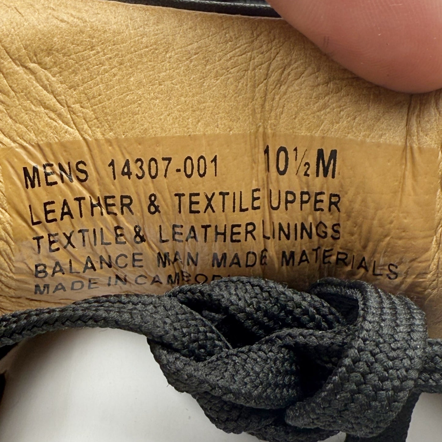 Florsheim Mens Crossover Lace to Toe Sneakers US 10.5 M Black Leather NIB