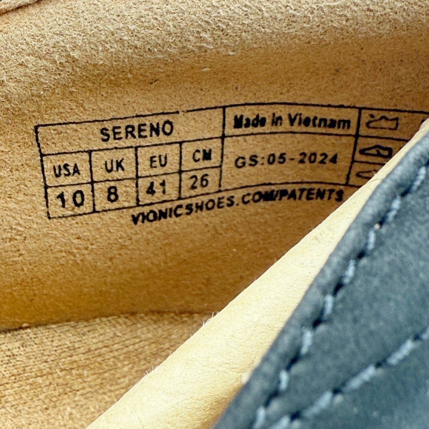 VIONIC Womens Sereno Wedge Heels US 10 M EU 41 Black Nubuck Leather NIB