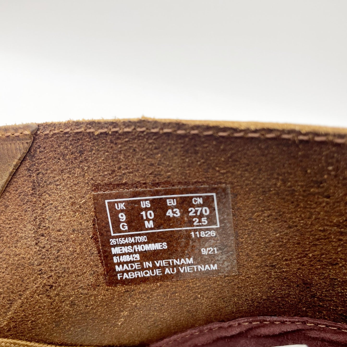 Clarks Mens Desert Round Toe Chukka Boot US 10 M EU 43 Brown Leather NIB