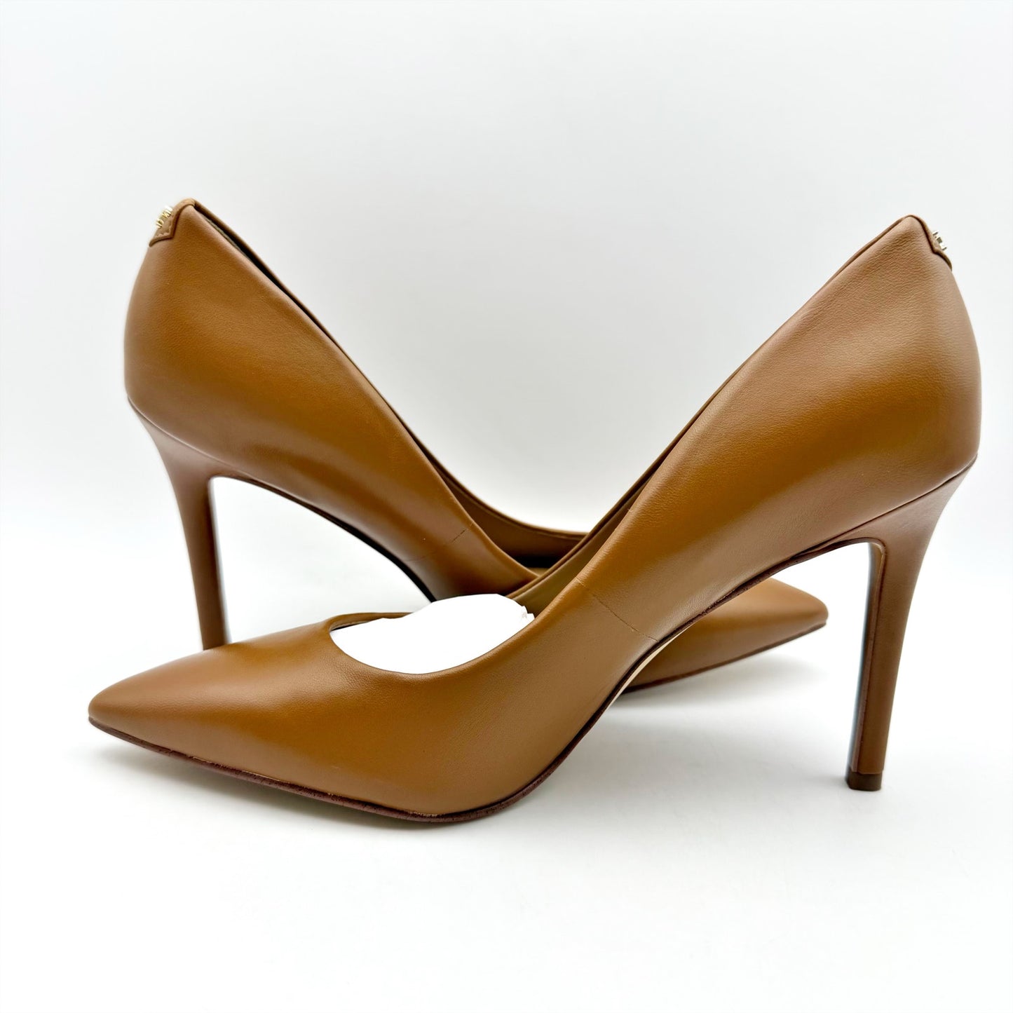 Sam Edelman Womens Hazel Point Toe Pumps US 5.5 M Brown Leather Stiletto NIB