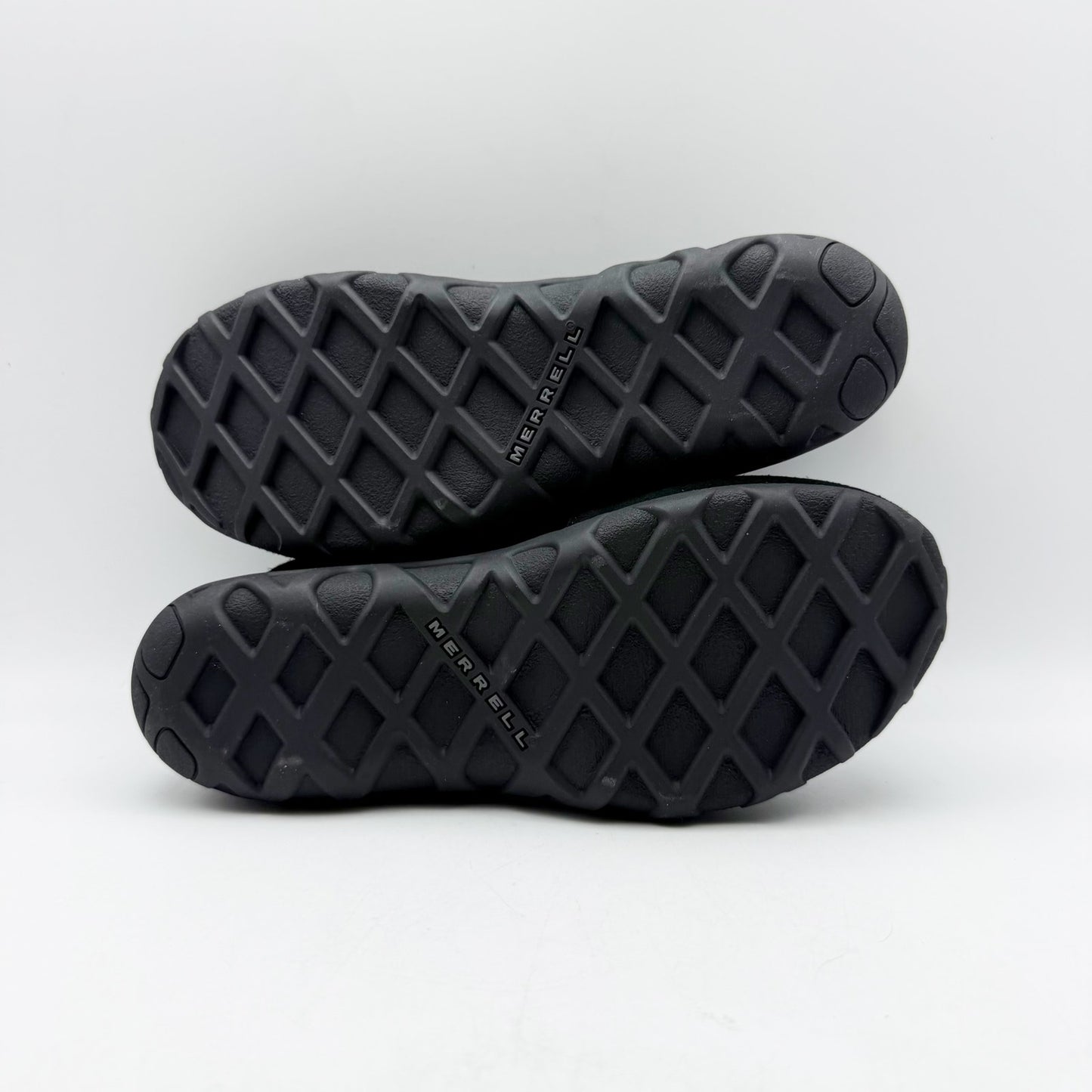 Merrell Kids Jungle Moc Sneaker Size US 4.5 EU 35.5 Black Suede Slip On Shoe NIB