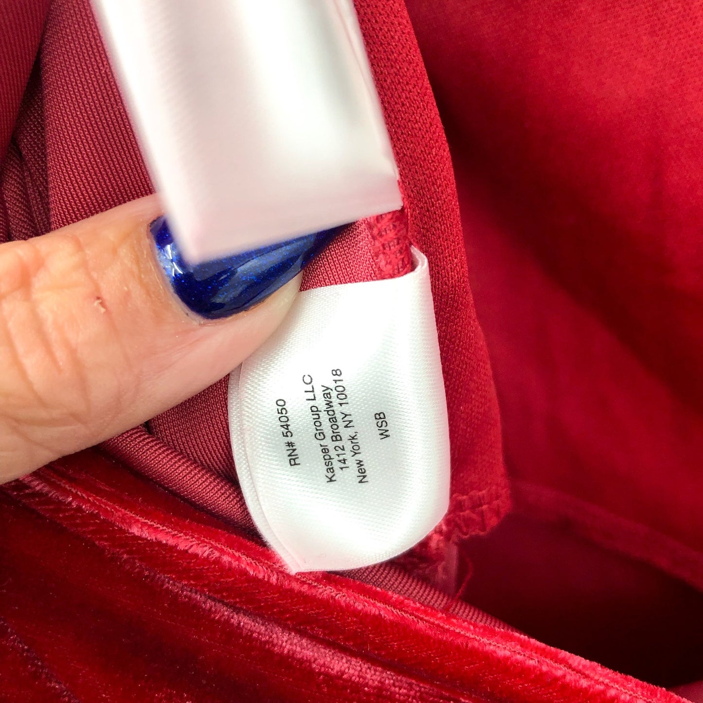 ANNE KLEIN Velvet Wrap Sheath Dress Medium Titian Red Mini V Neck Glam Chic NWT