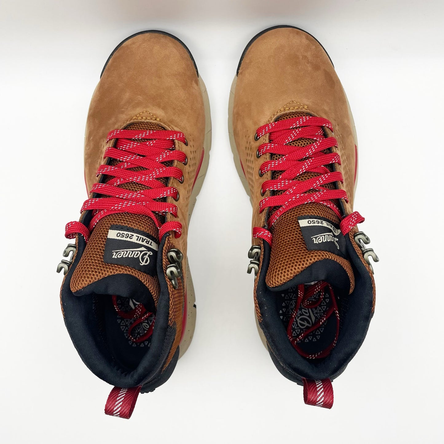 Danner Mens 4" Trail 2650 Mid GTX Hiking Shoes US 7 D EU 40 Brown Red WP NIB