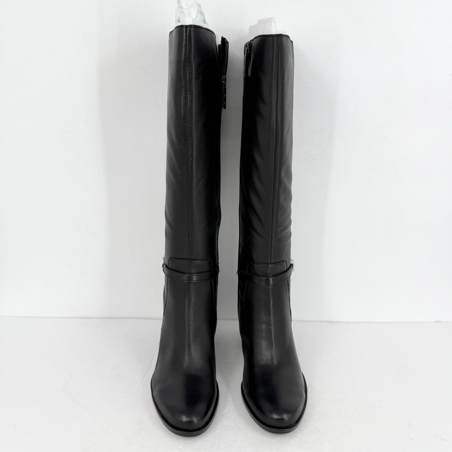NATURALIZER Womens Kalina Knee High Boot 11 M EU 42 Black Leather NIB