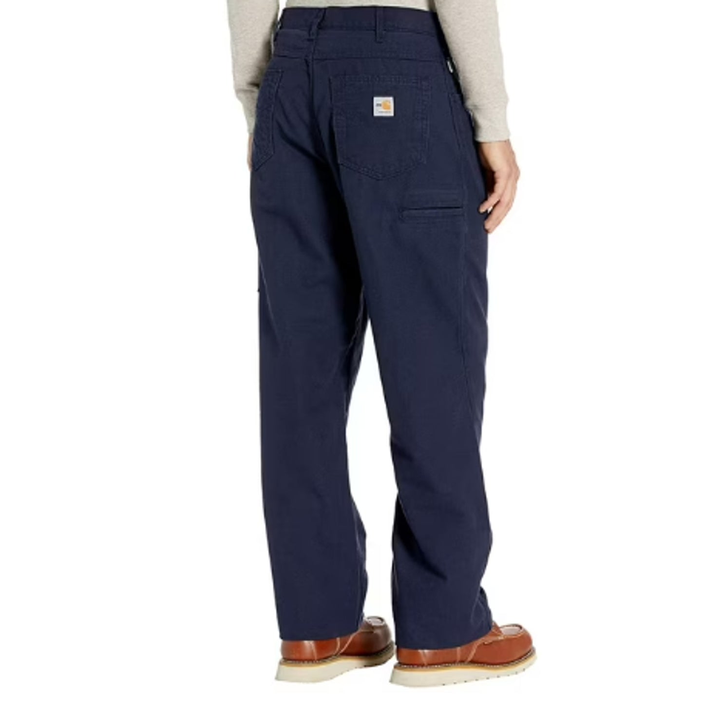 CARHARTT Men's FR Loose Fit Midweight Canvas Utility Pants Navy Blue 34x34