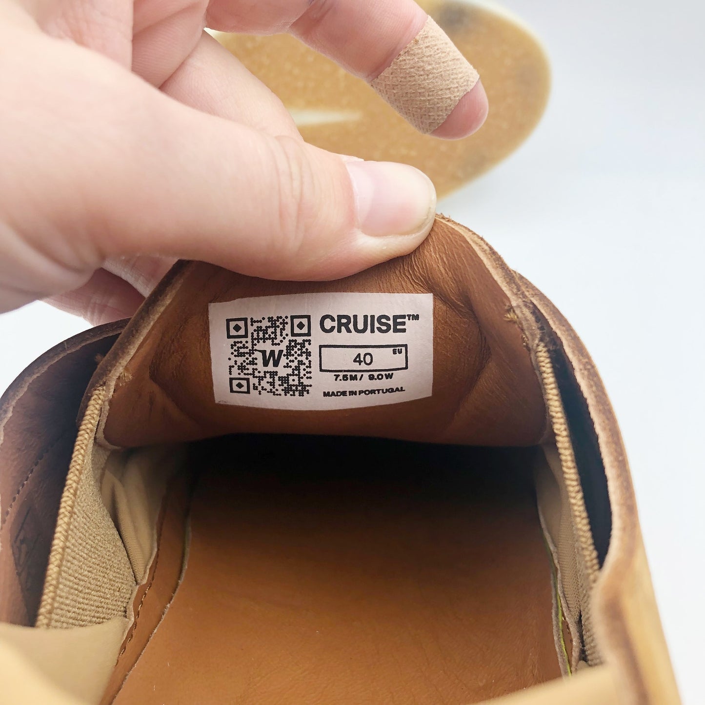 Wolf & Shepherd Mens 7.5 Womens 9 Cruise Ace Slip On Sneaker Tan Sandstorm NIB