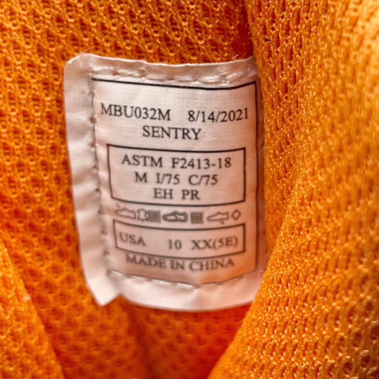 Propet Men Sentry Work Boot US 10 EEEEE Brown Composite Toe Waterproof NWOB