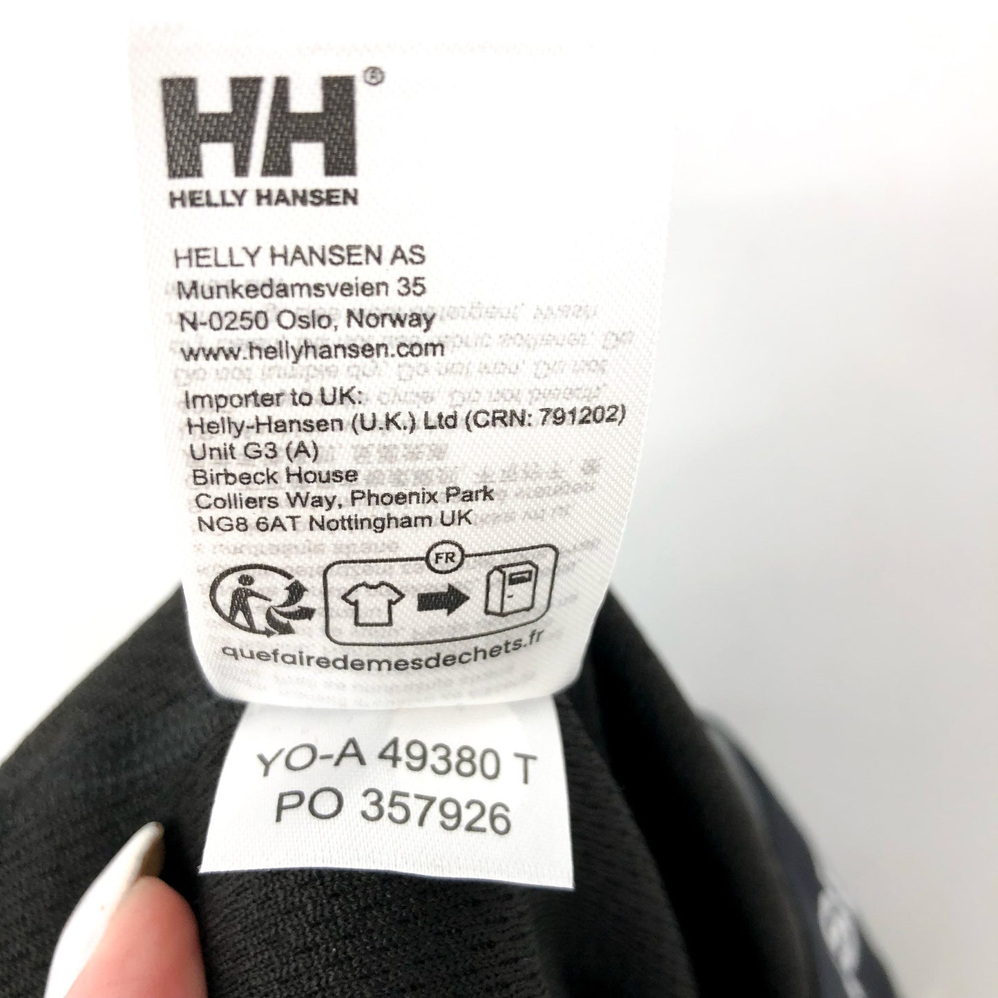 HELLY HANSEN Women's Lifa Merino Pants Black Base Layer Midweight MEDIUM