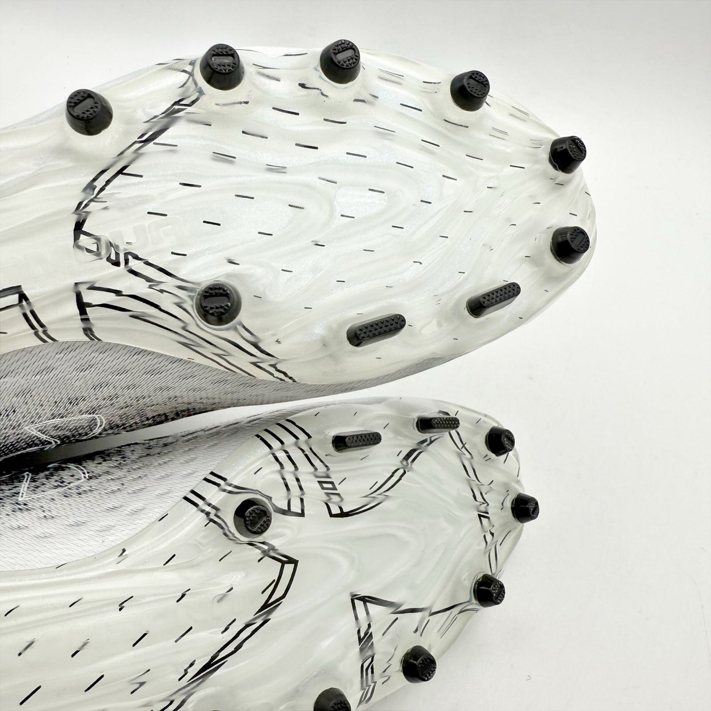 Under Armour Mens Spotlight Lux Mc 2.0 Football Cleats US 10 Black White NWOB