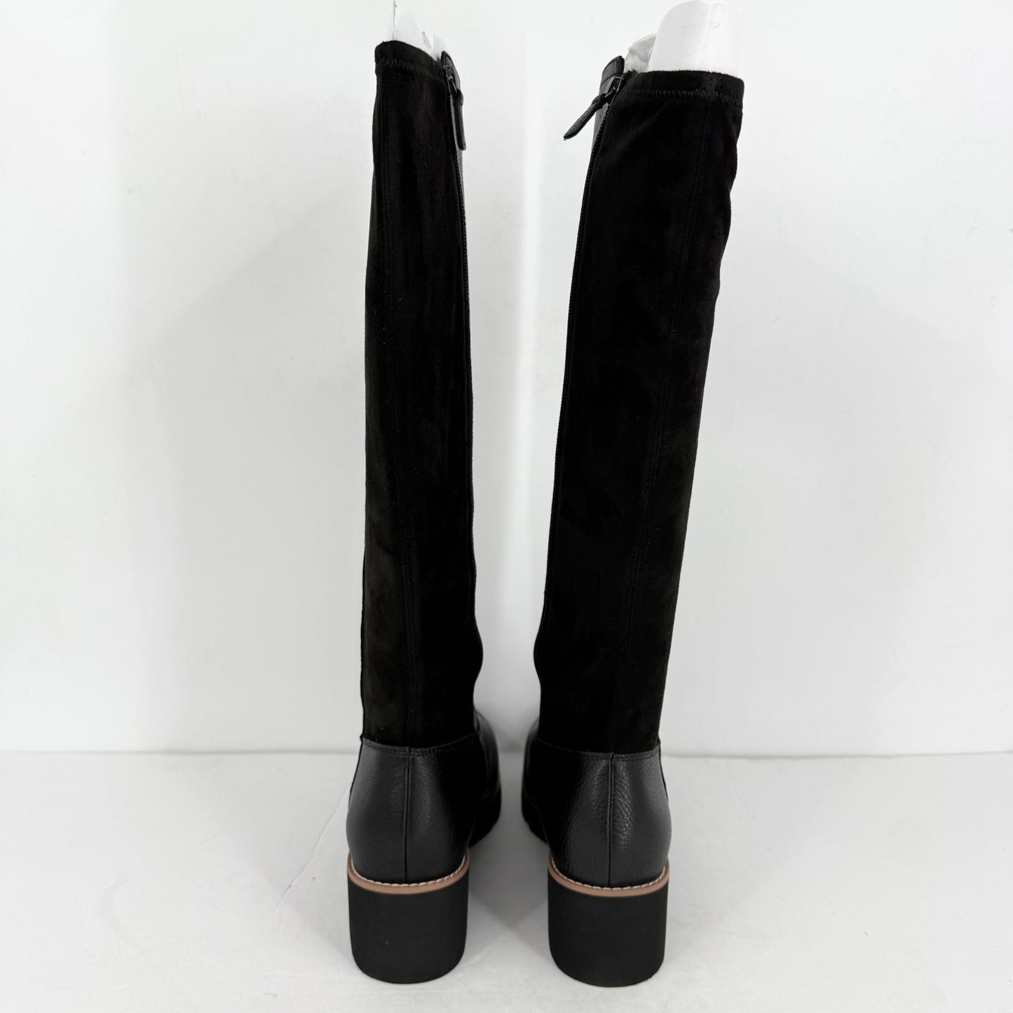 VIONIC Womens Ashland High Shaft Boots US 10 M EU 41 Black Leather