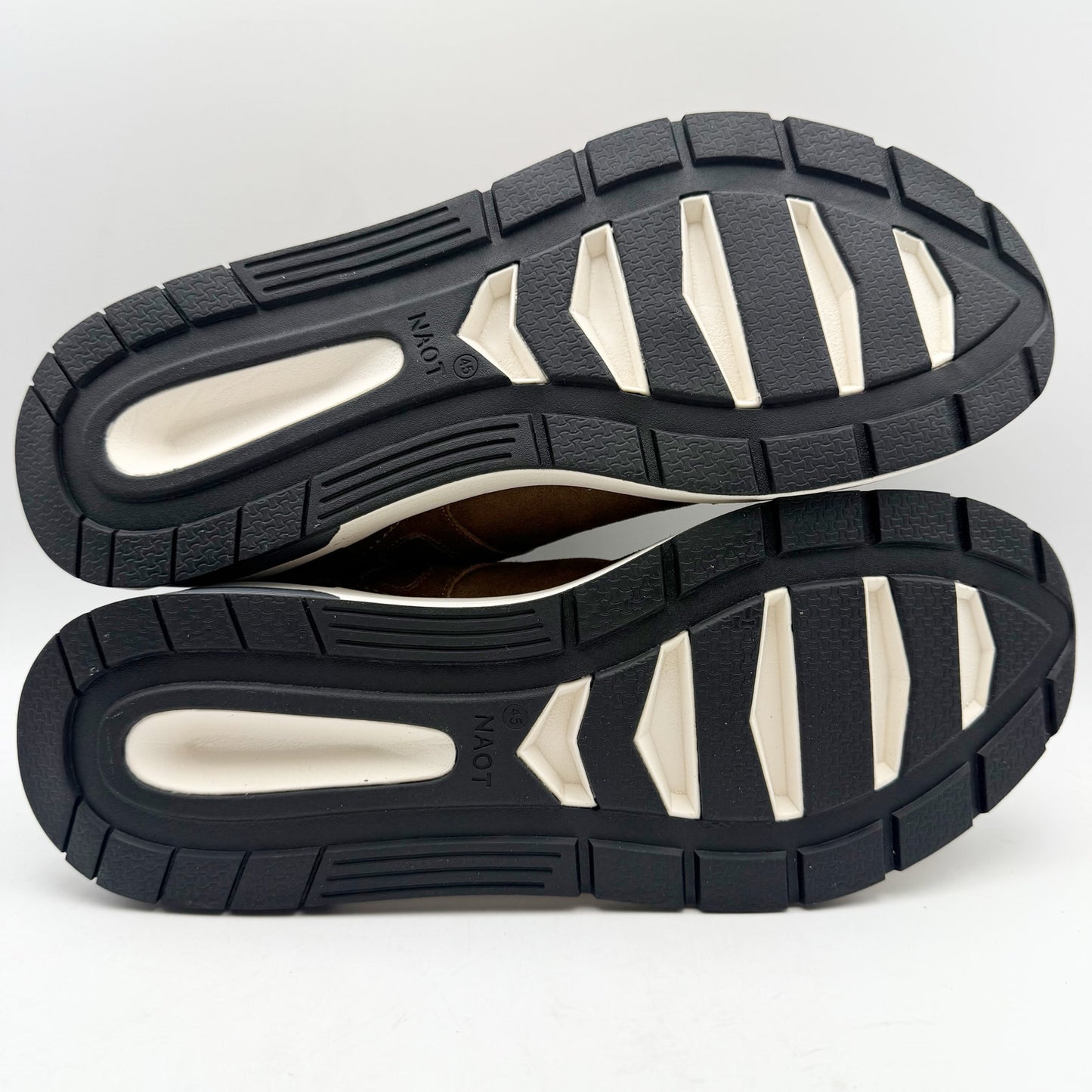 NAOT Mens Magnify Casual Sneakers EU 45 US 12 Brown Suede Leather NIB