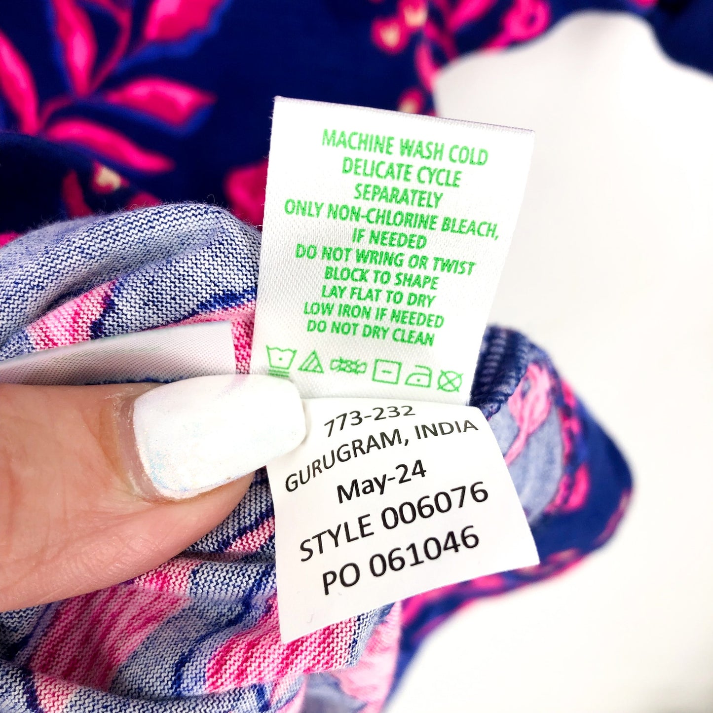 LILLY PULITZER Women's Cath Dress Small Blue Pink Never Ending Summer