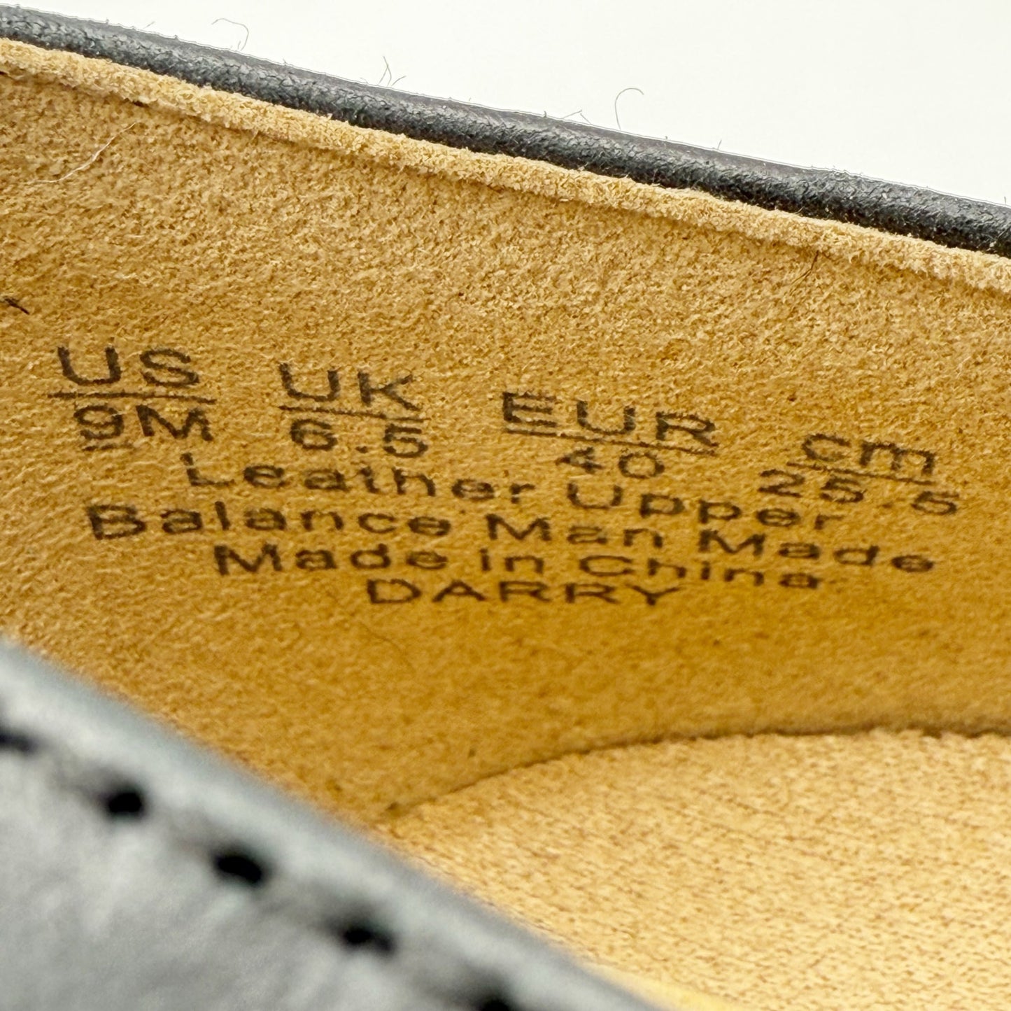 Naturalizer Womens Darry Lace Up Oxford Loafer US 9 M EU 40 Black Leather NWOB