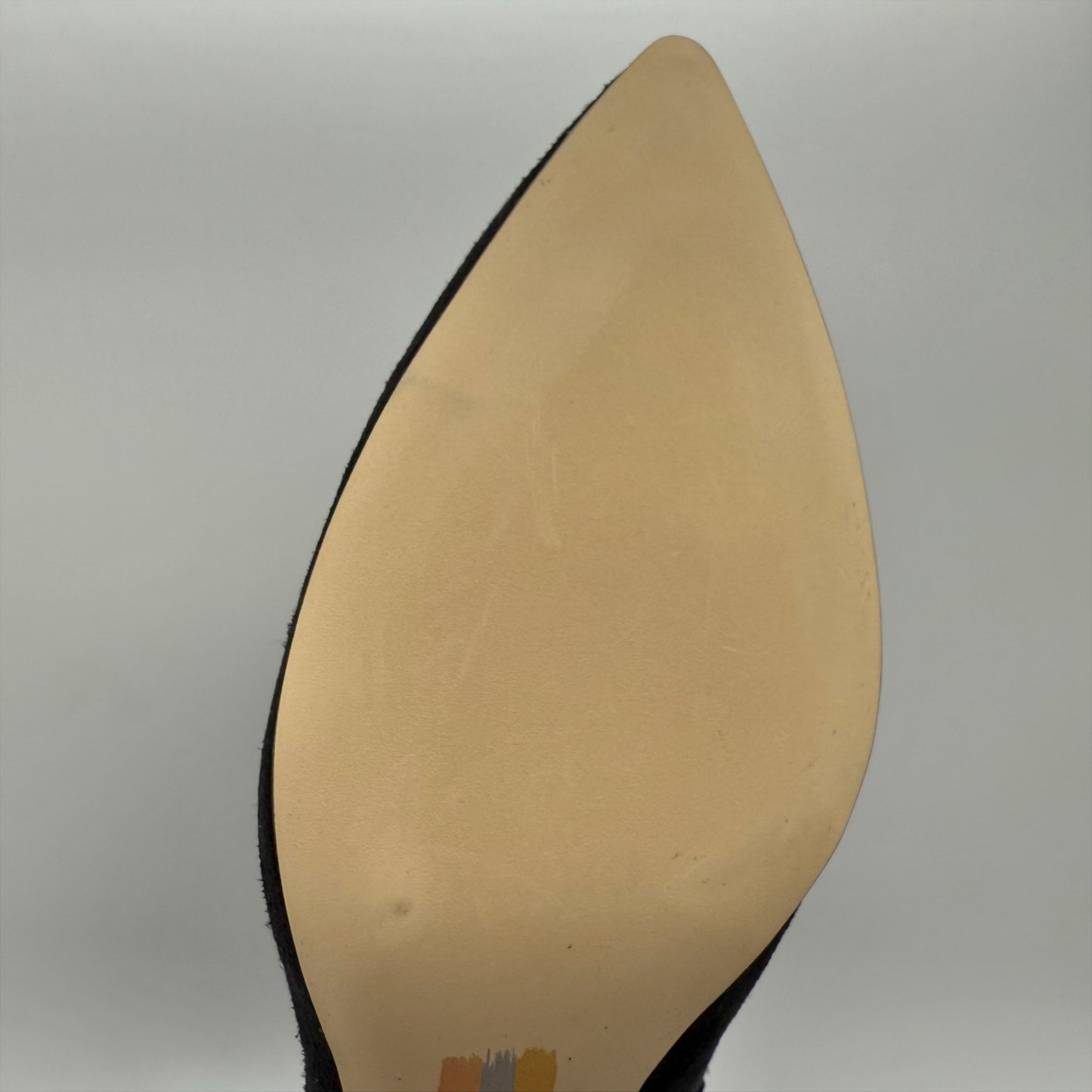 Sam Edelman Womens Ulissa Luster Ankle Bootie US 7.5 Black Suede Rhinestone NWOB