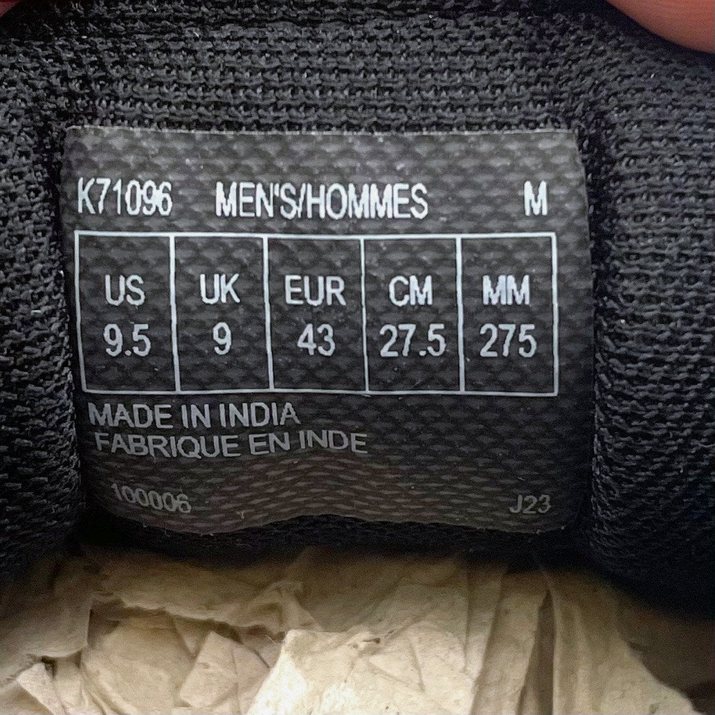 Rockport Mens ProWalker M7100 Sneakers US 9.5 M EU 43 Black Leather NIB