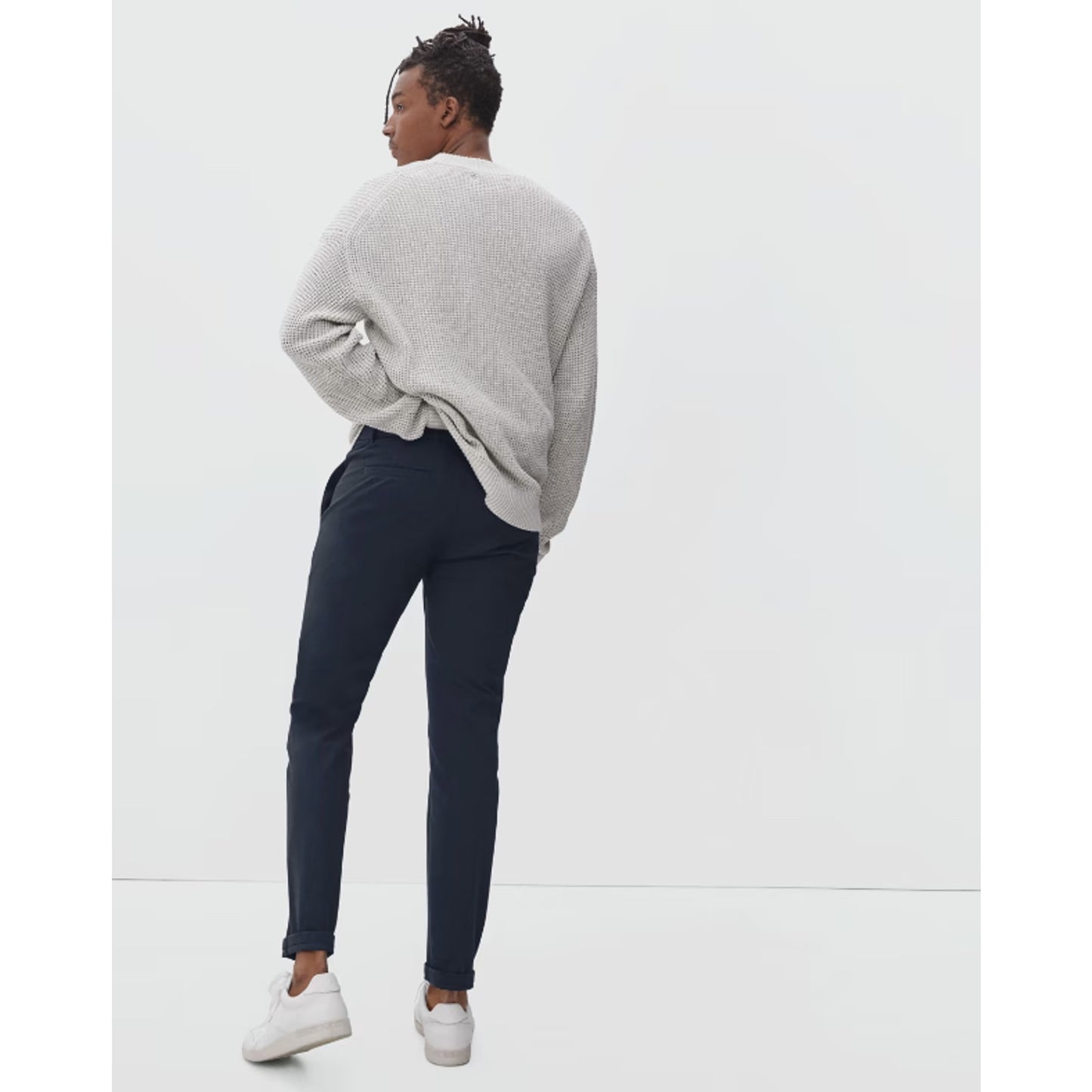 Everlane Mens Uniform Performance Chino 30x32 Navy Blue Slim Fit Pant NWT