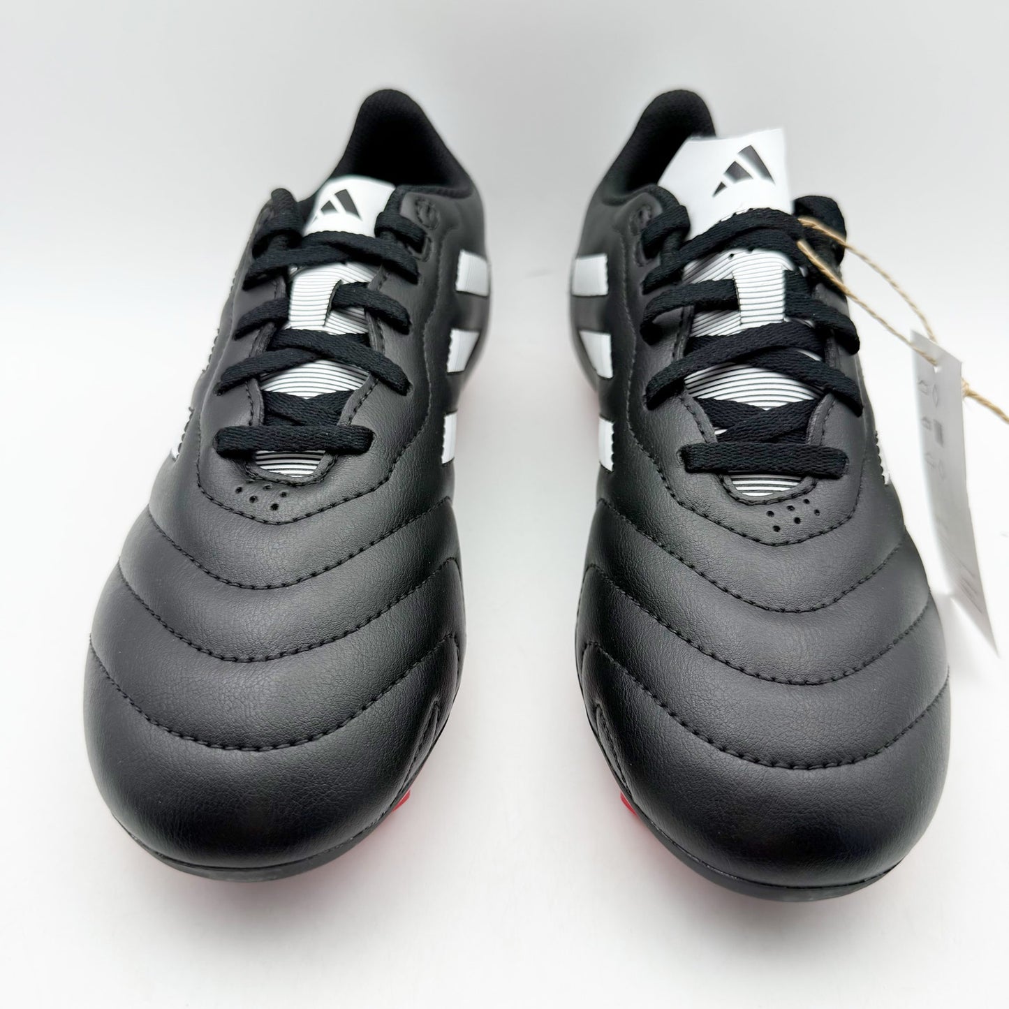 Adidas Mens Goletto VIII Firm Ground Soccer Cleat US 8.5 Black Red Athletic NIB