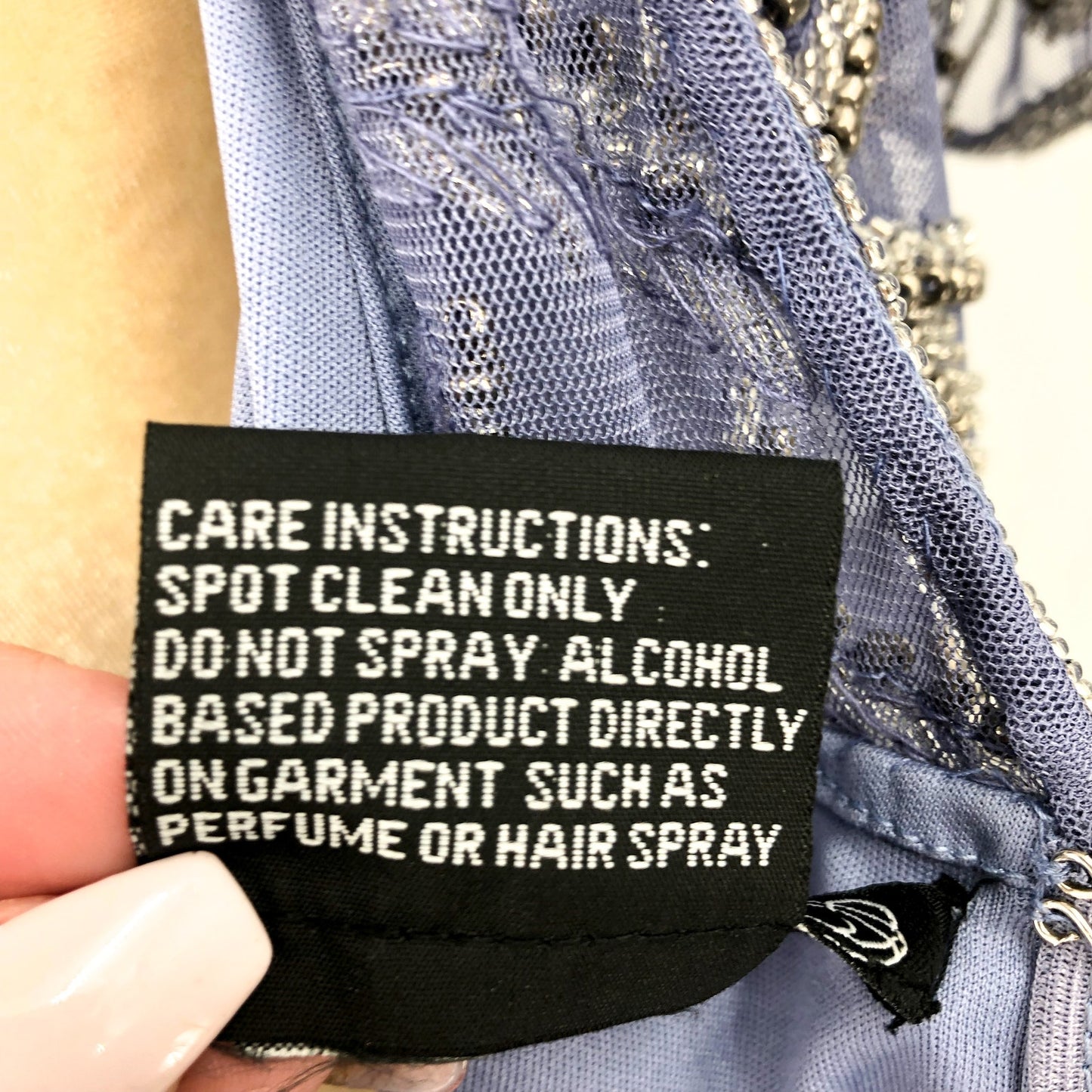 PISARRO NIGHTS Women's Beaded Column Gown Size 18 Violet Purple Short Sleeve NWT