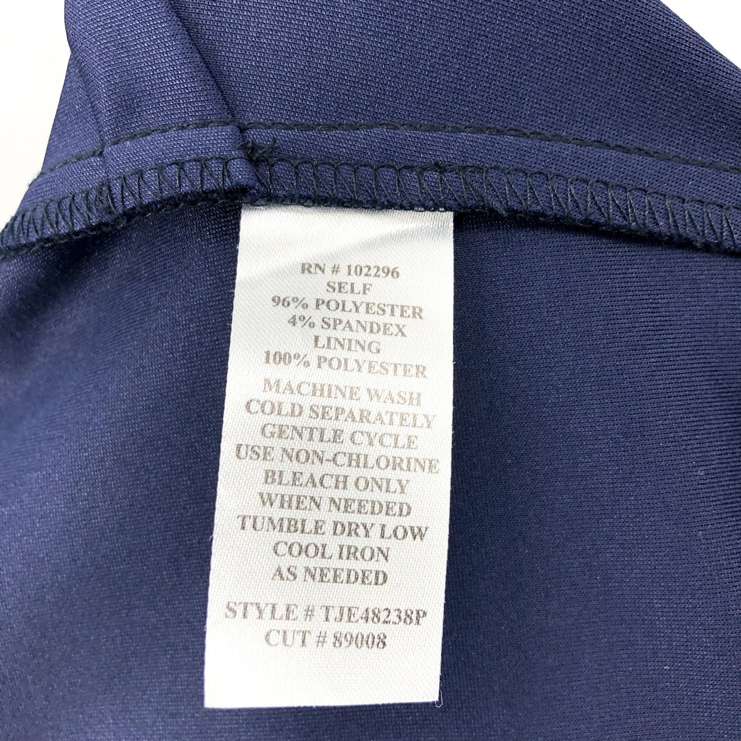 CONNECTED APPAREL Women's Navy Cape Wide Leg Formal Jumpsuit 10 Petite Navy NWT