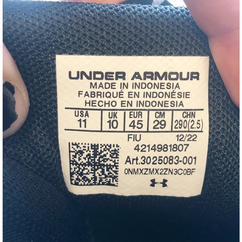 Under Armour Men's Spotlight Franchise RM 2.0 Wide Football Cleats 11 Black NWOB