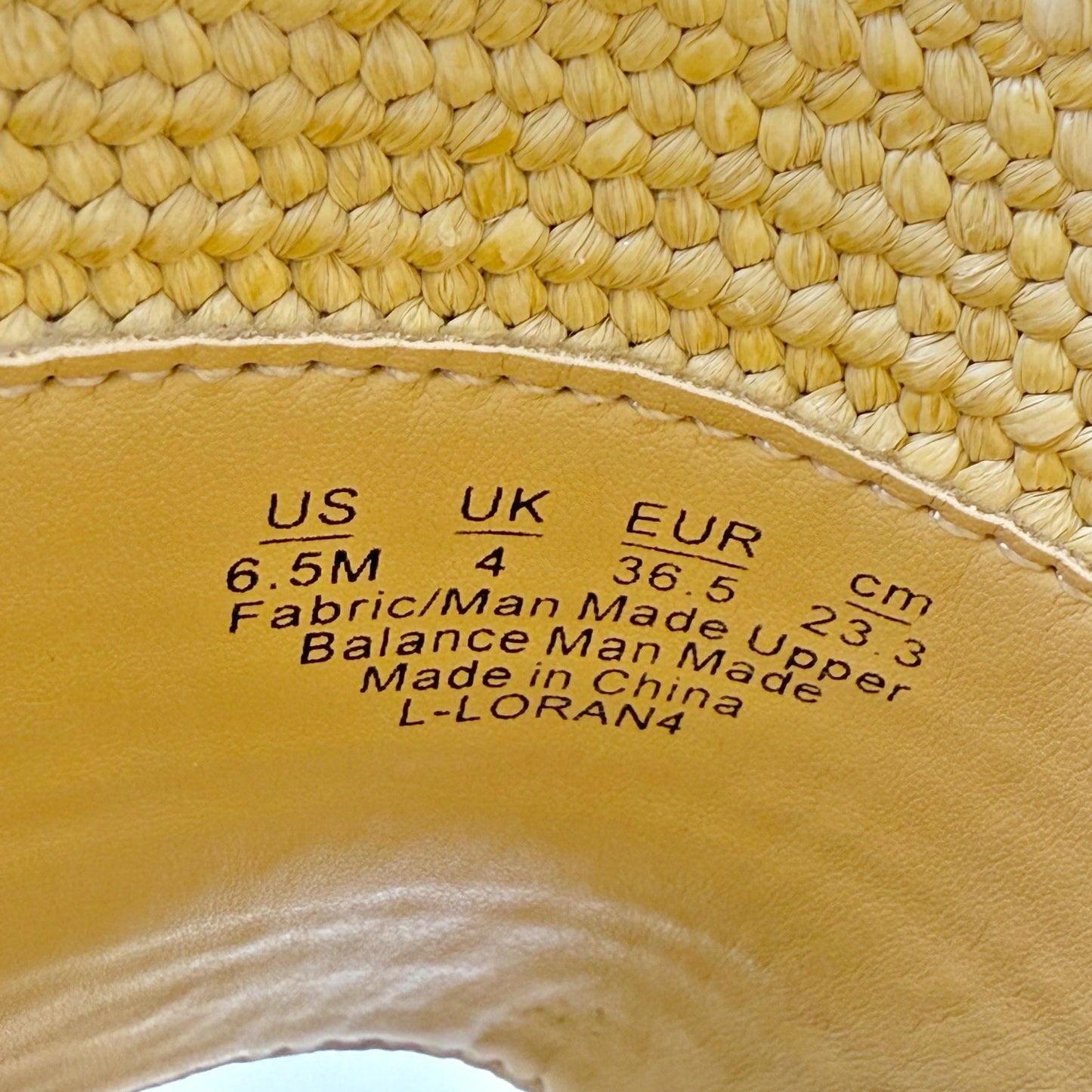 Franco Sarto Womens Loran Sandals US 6.5 M EU 36.5 Natural Beige Slip On NIB