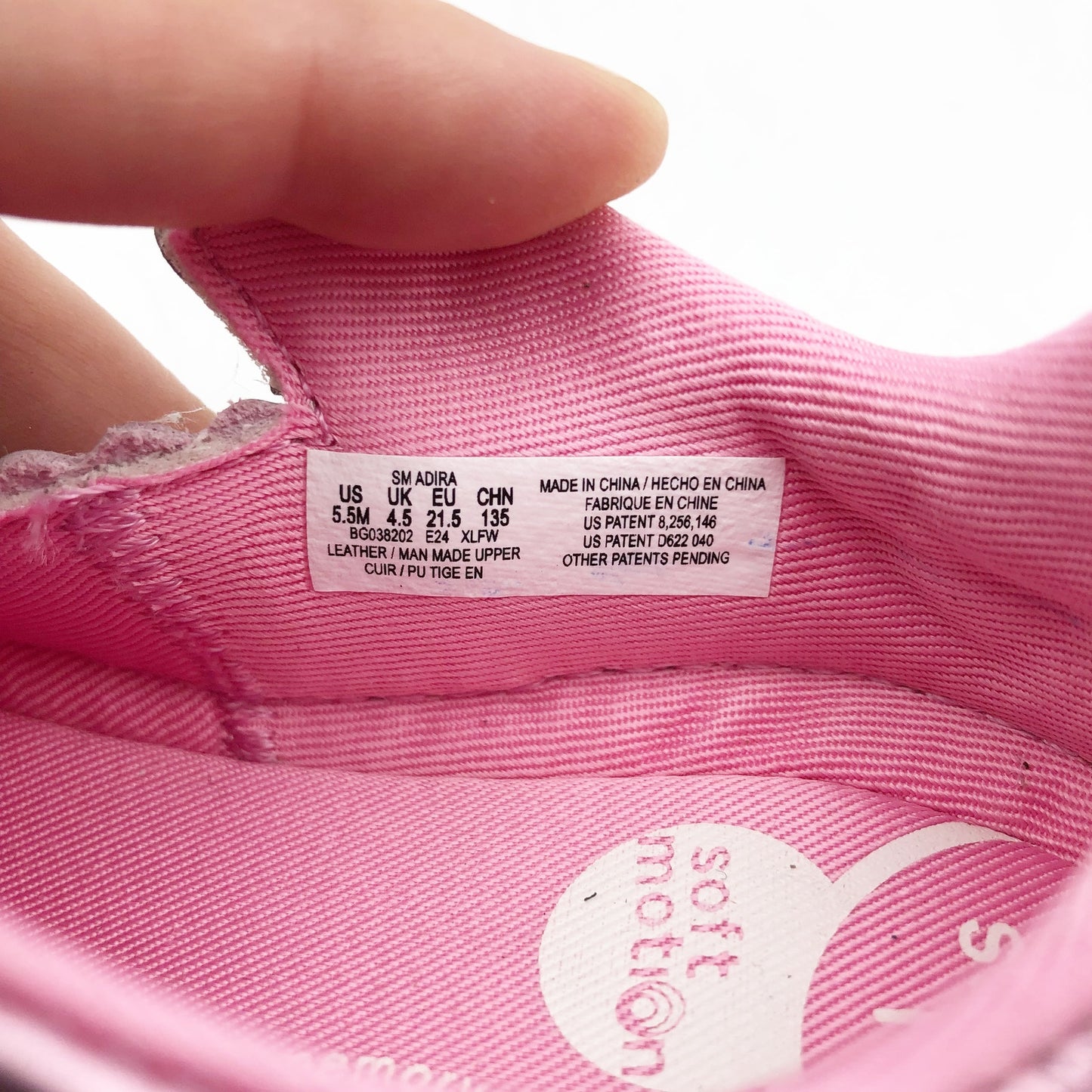 Stride Rite Girls Adira Flat Size 5.5 Pink Fuchsia Toddler Shoe Mary Jane NIB