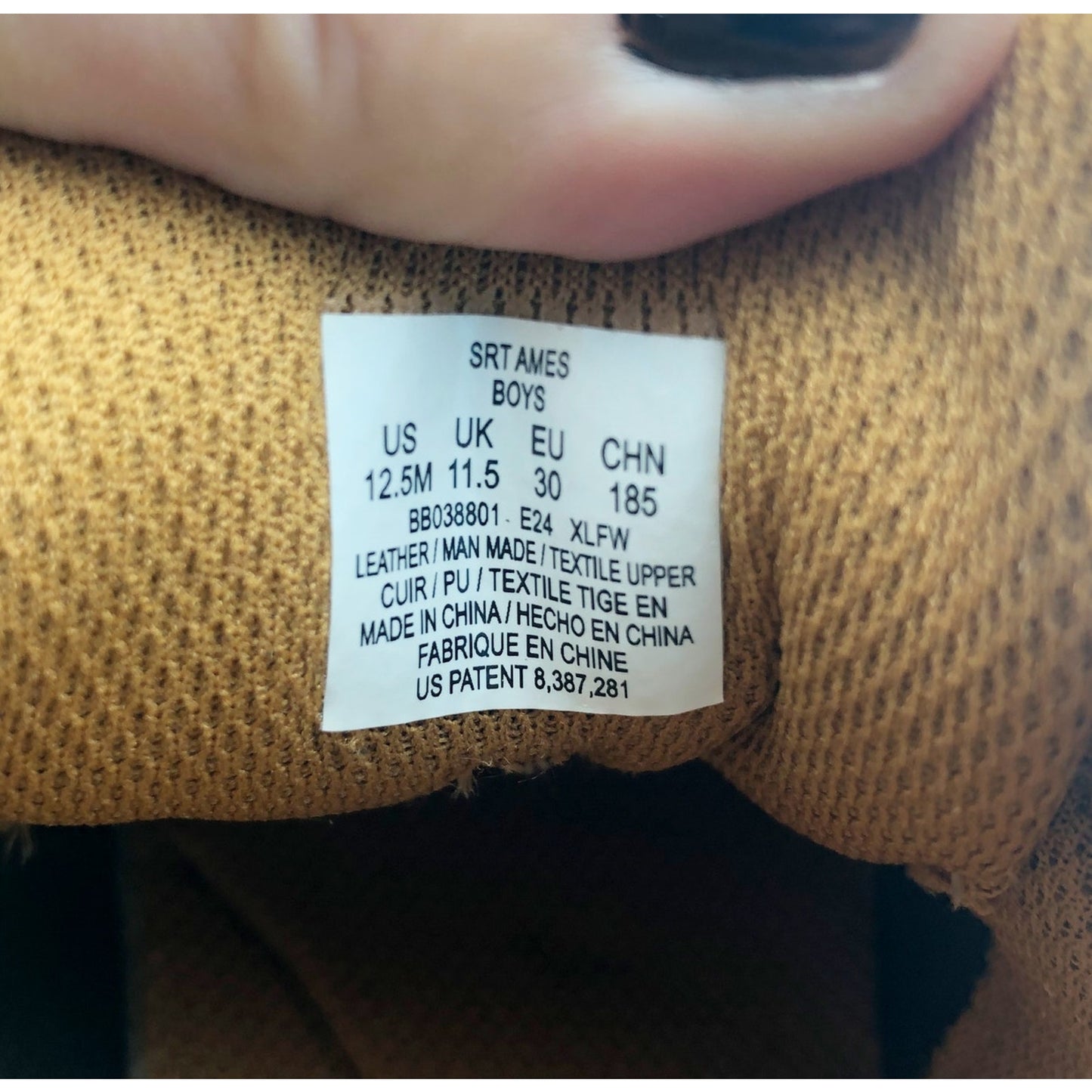 Stride Rite SRT Ames Honey Yellow Boy Boots Size 12.5 Brown Kids Shoes NIB