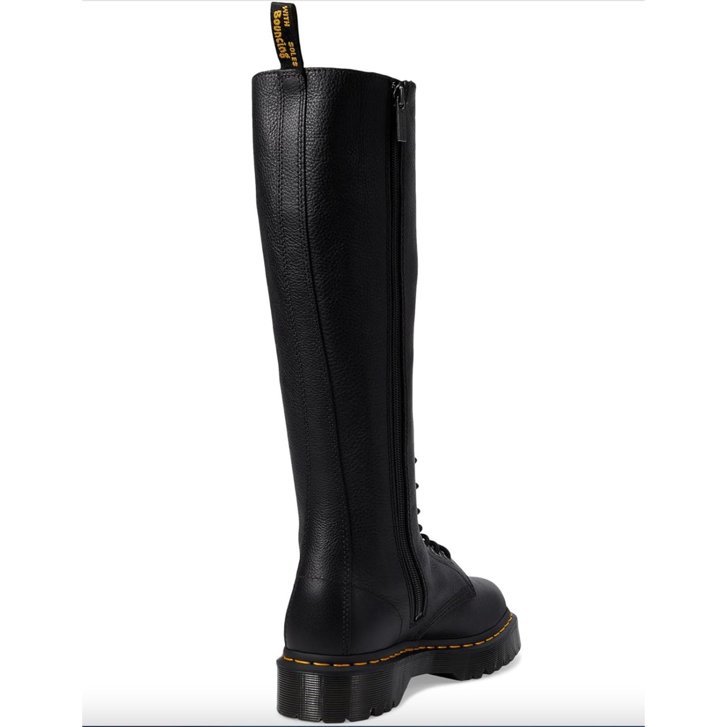 Dr. Martens Womens 1B60 Bex Pisa Knee High Boots US 8 EU 39 Black Leather NWOB