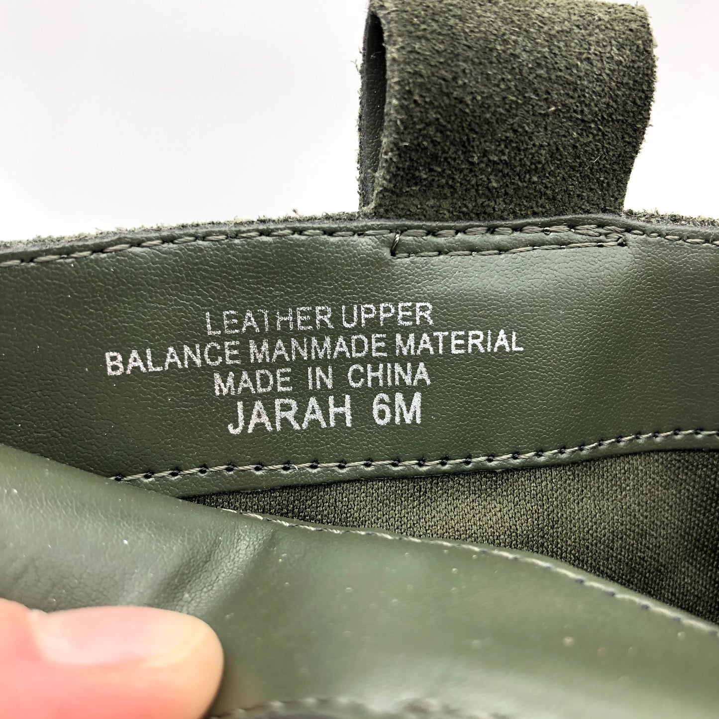 Violet & Red Womens Jarah Mid Calf Western Boot Size 6 Green Suede NWOB