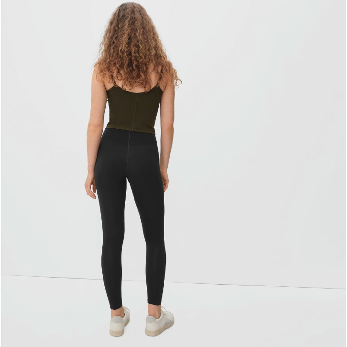 Everlane Womens The Perform Sculpt Legging XXS Black Extra High Waist