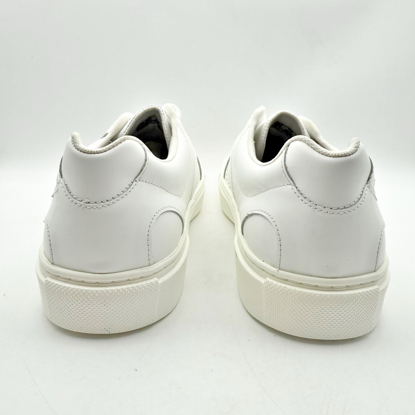 SAS Mens High Street Leather Sneakers US 10 XW EU 43 White Lace-Up NIB