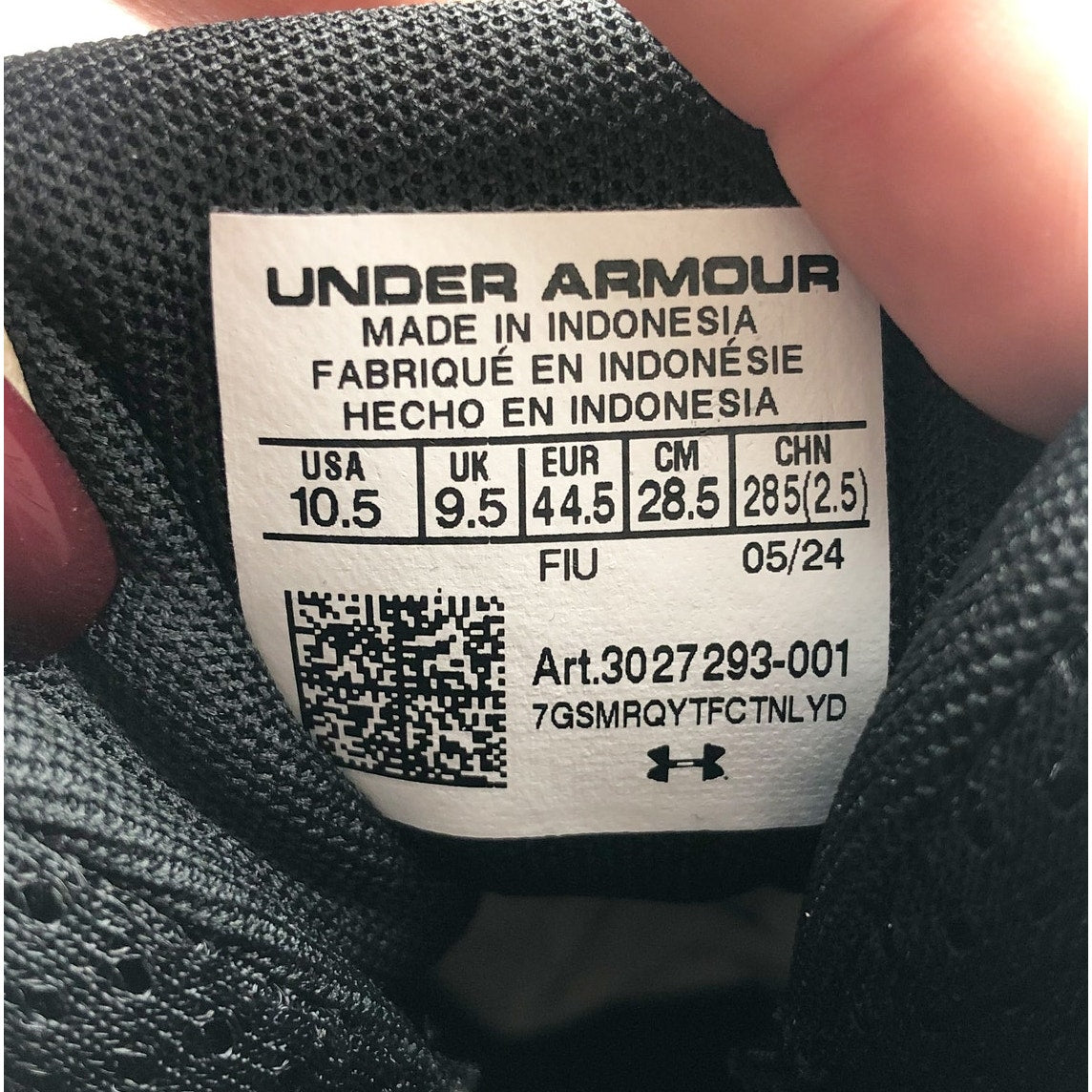 Under Armour Spotlight Franchise RM 4.0 Football Cleats 10.5 Black White NWOB